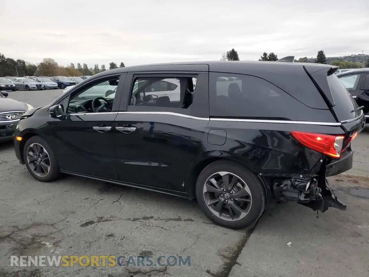 2 Photograph of a damaged car 5FNRL6H95PB058752 HONDA ODYSSEY 2023