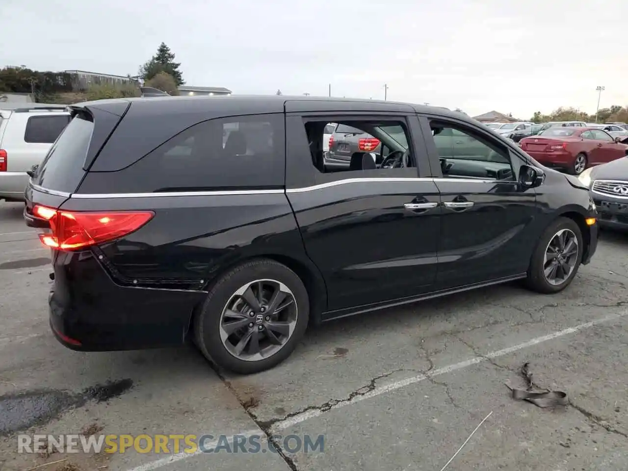 3 Photograph of a damaged car 5FNRL6H95PB058752 HONDA ODYSSEY 2023