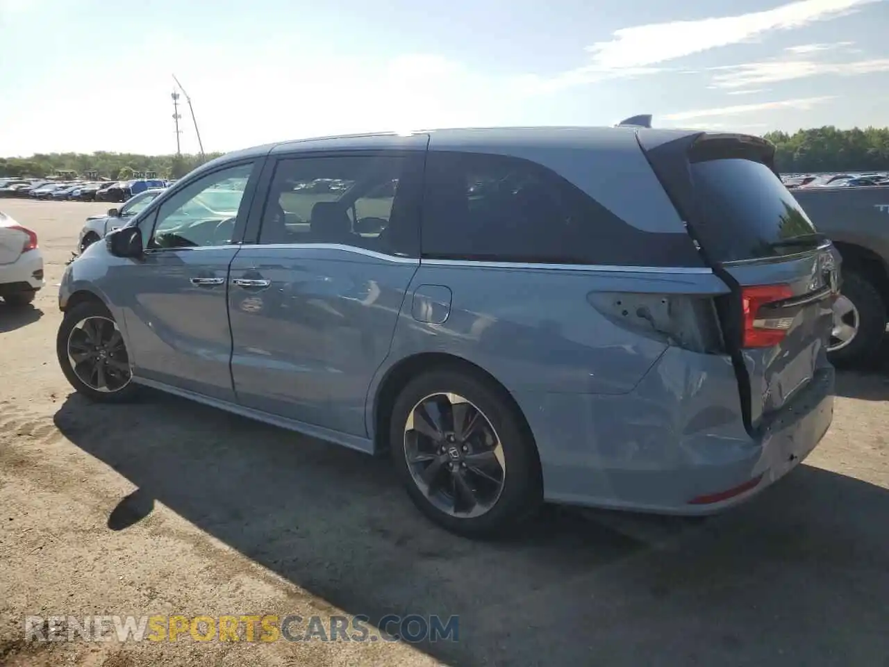 2 Photograph of a damaged car 5FNRL6H96PB014811 HONDA ODYSSEY 2023