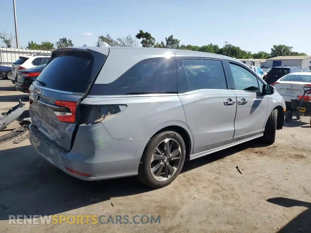 3 Photograph of a damaged car 5FNRL6H96PB014811 HONDA ODYSSEY 2023