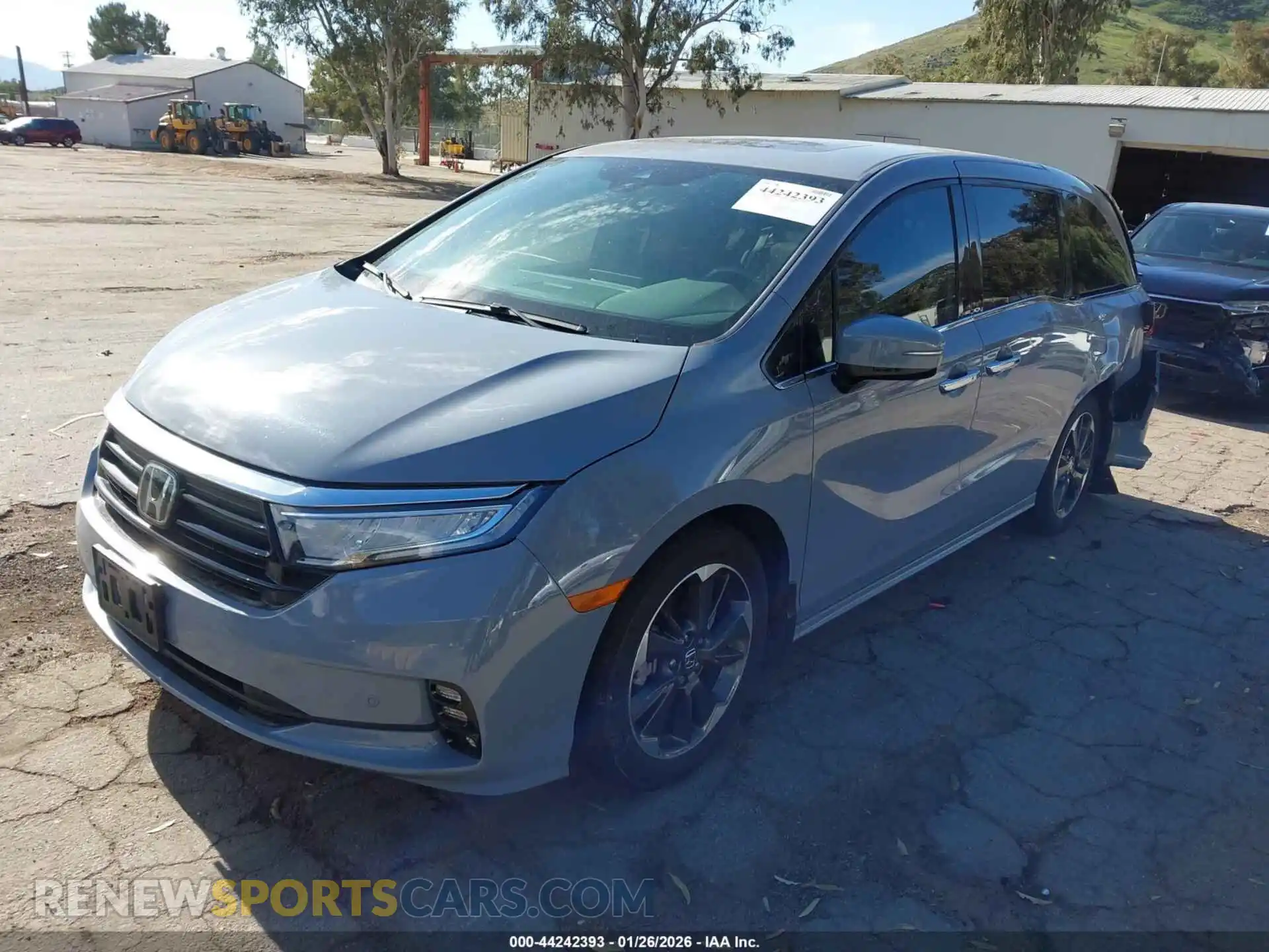 2 Photograph of a damaged car 5FNRL6H96PB072045 HONDA ODYSSEY 2023