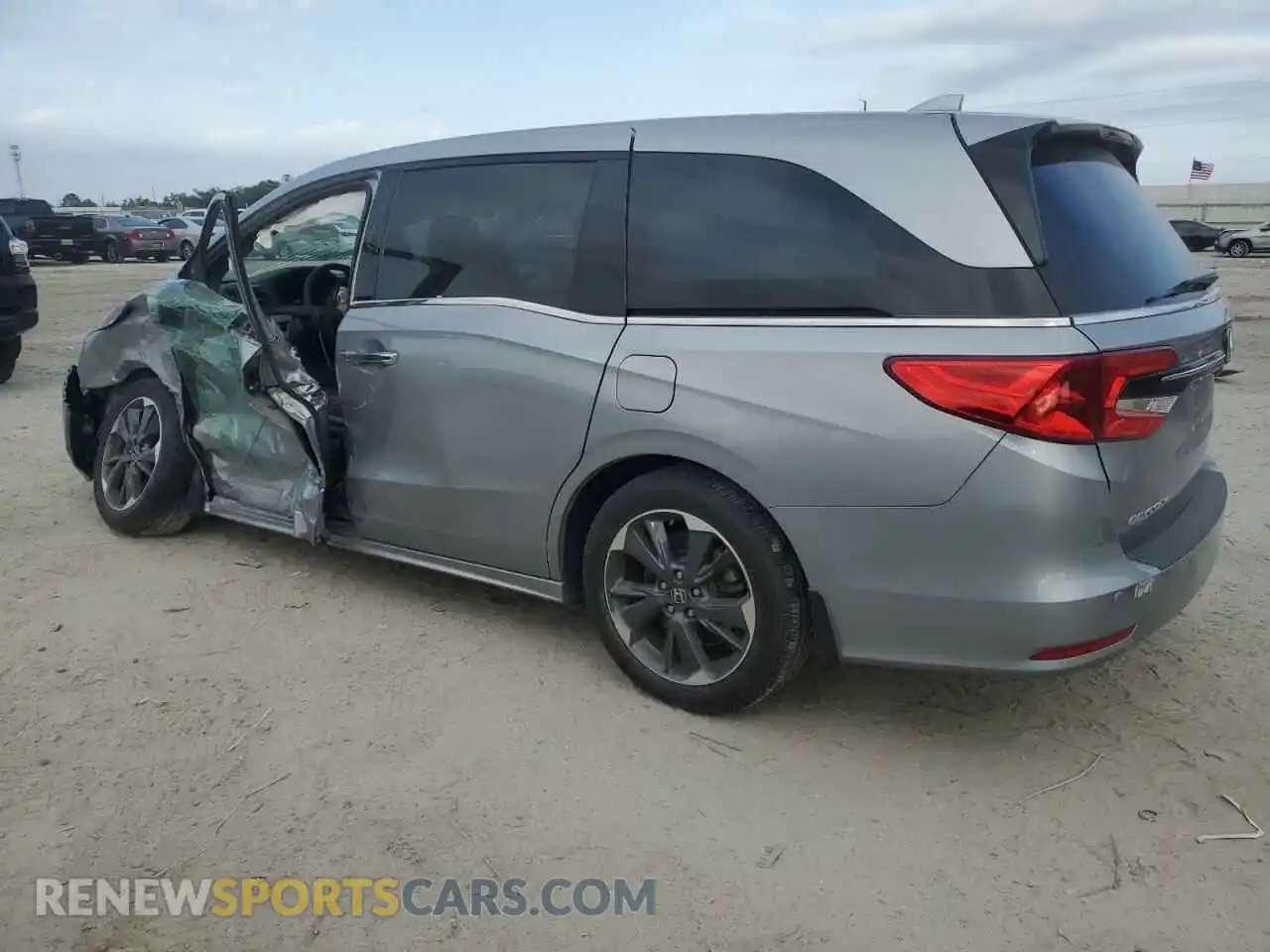 2 Photograph of a damaged car 5FNRL6H97PB015515 HONDA ODYSSEY 2023