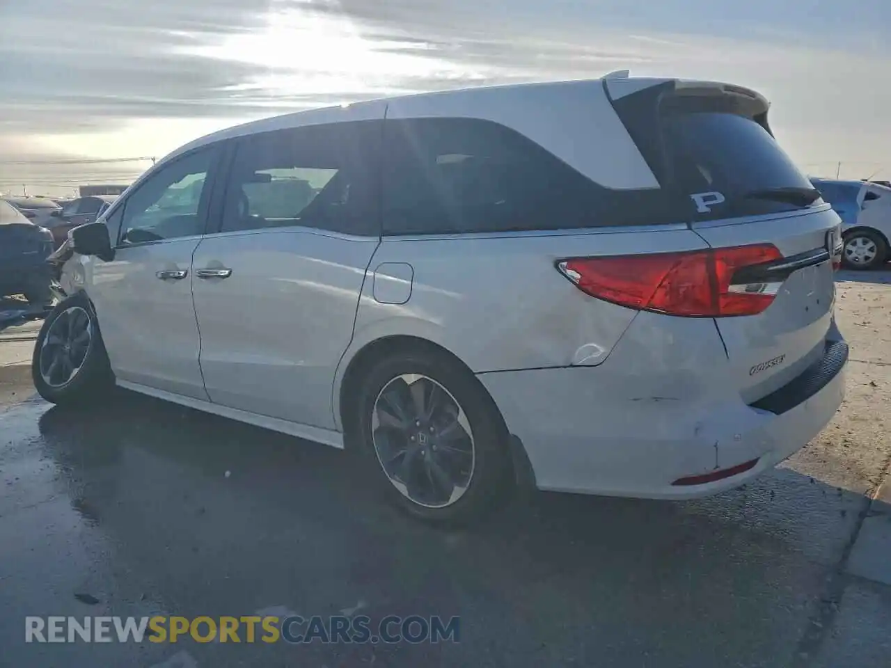 2 Photograph of a damaged car 5FNRL6H97PB019449 HONDA ODYSSEY 2023