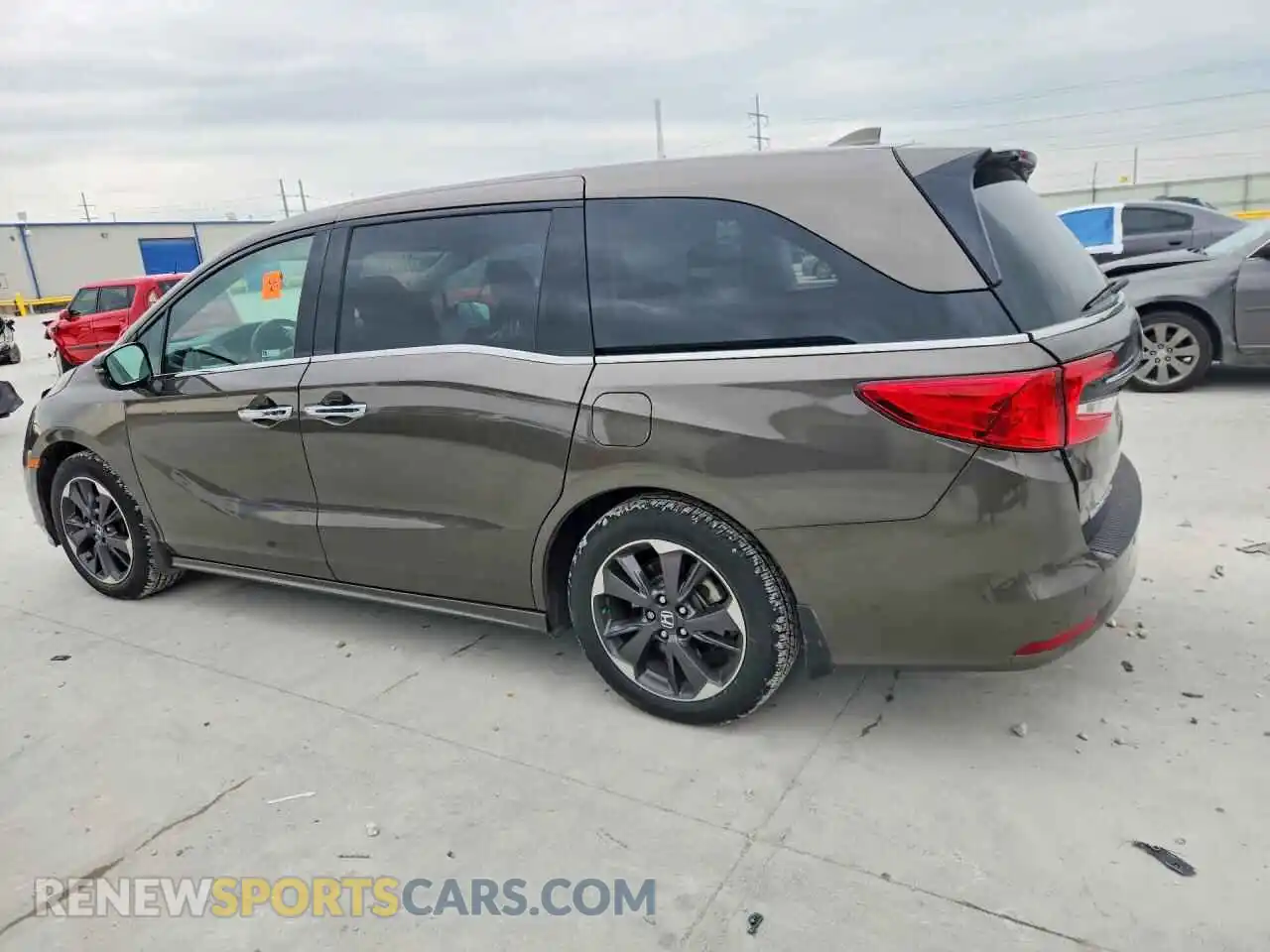 2 Фотография поврежденного автомобиля 5FNRL6H97PB030130 HONDA ODYSSEY 2023