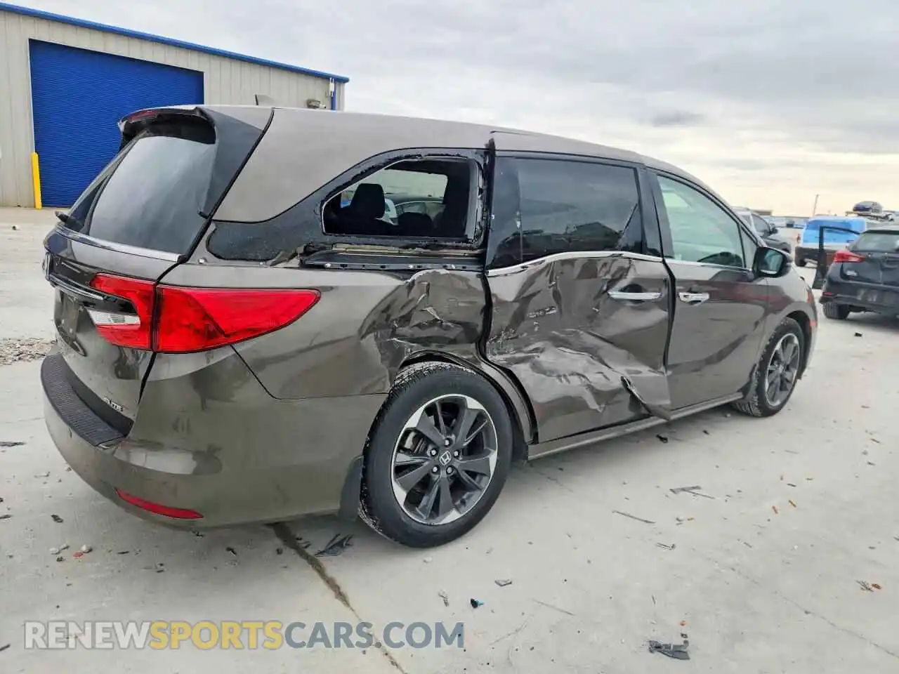 3 Фотография поврежденного автомобиля 5FNRL6H97PB030130 HONDA ODYSSEY 2023