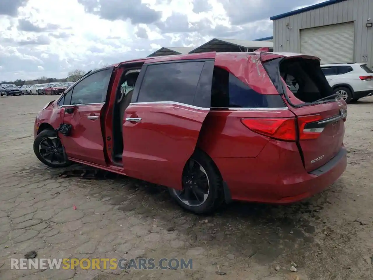 2 Photograph of a damaged car 5FNRL6H97PB041855 HONDA ODYSSEY 2023