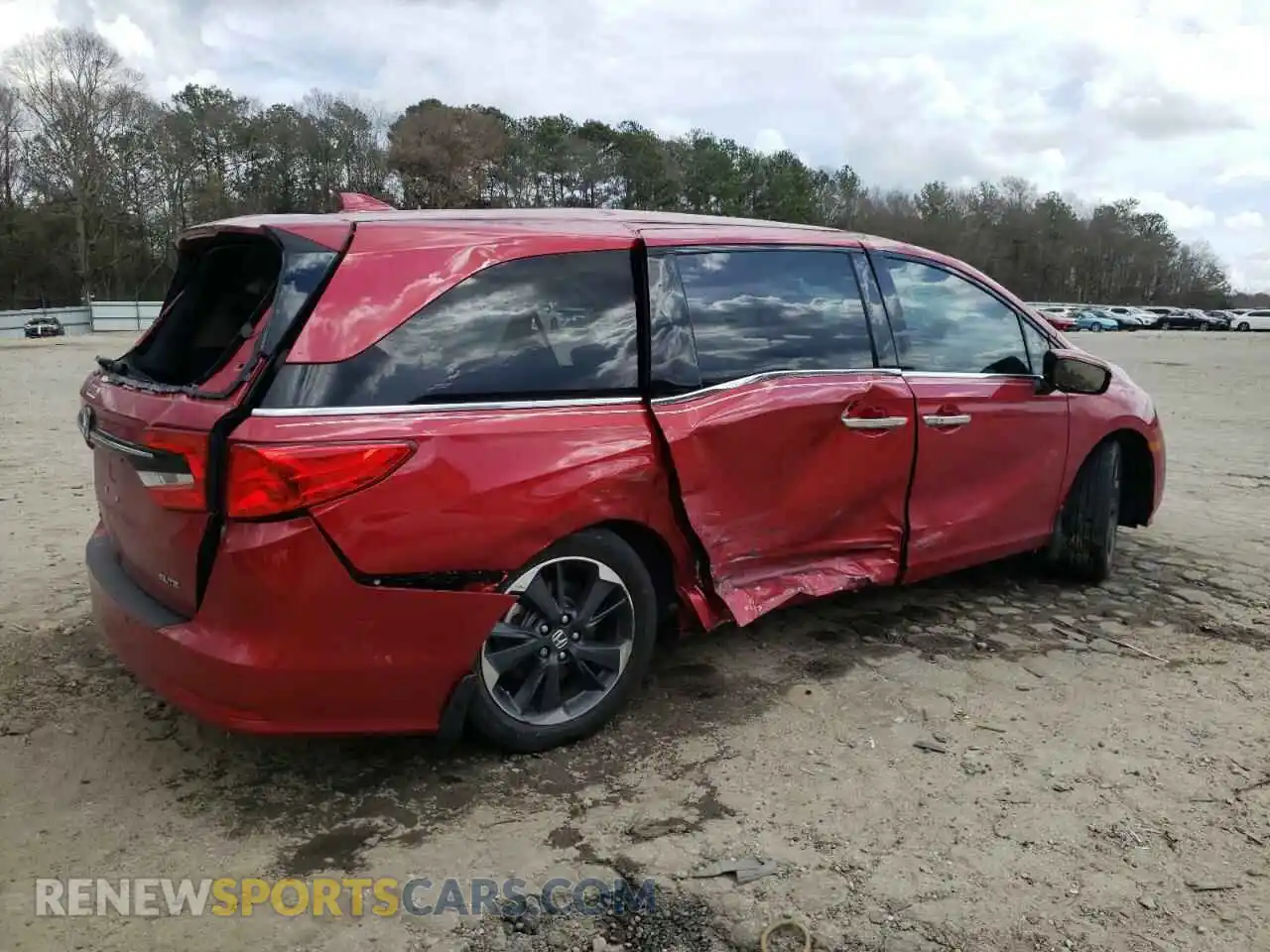 3 Photograph of a damaged car 5FNRL6H97PB041855 HONDA ODYSSEY 2023