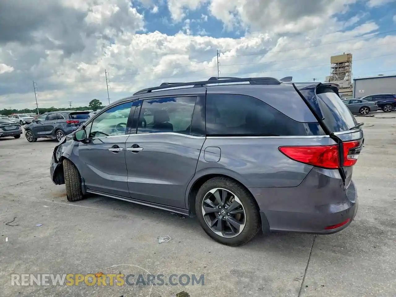 2 Photograph of a damaged car 5FNRL6H97PB043122 HONDA ODYSSEY 2023