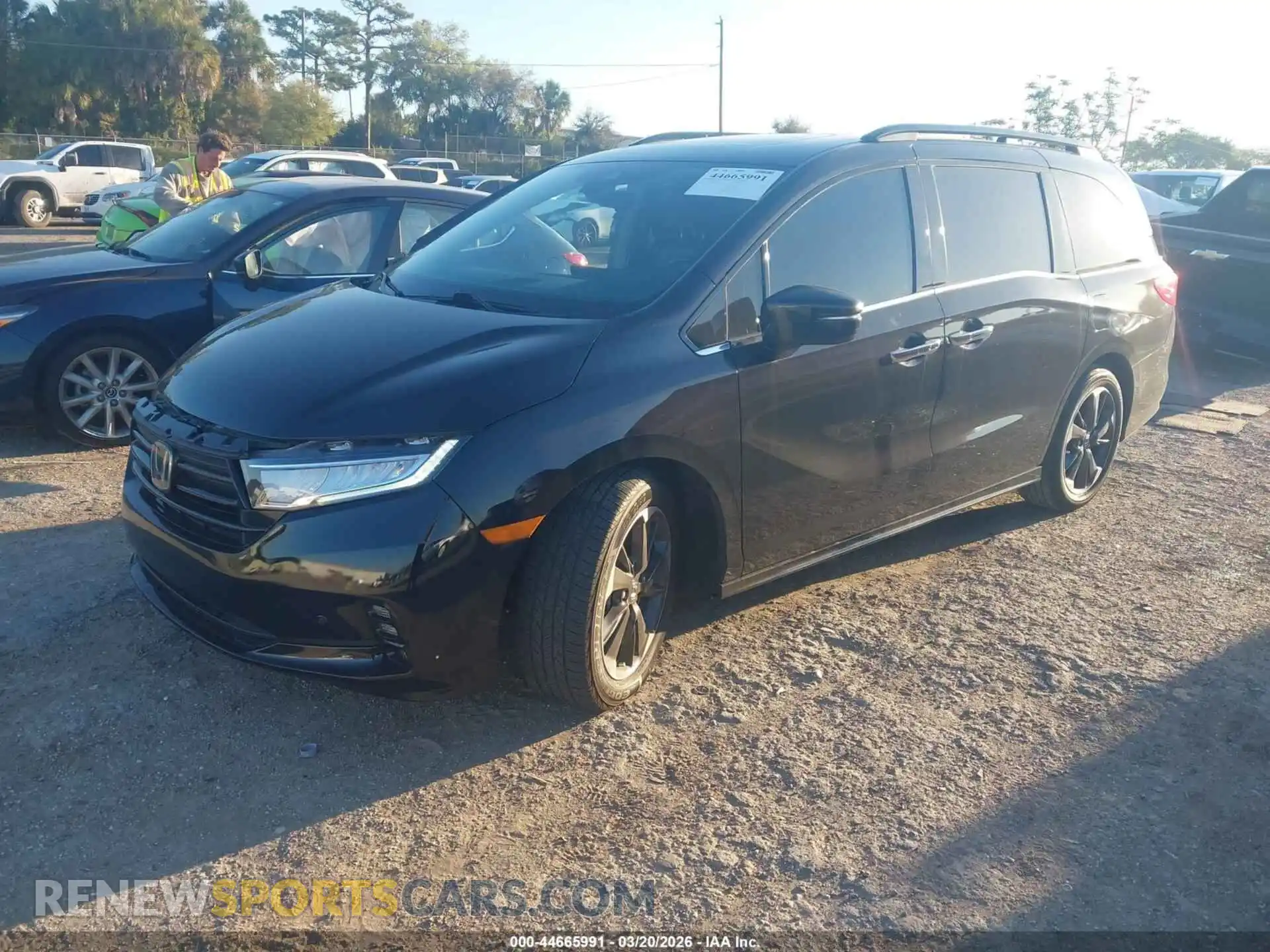2 Photograph of a damaged car 5FNRL6H97PB069638 HONDA ODYSSEY 2023