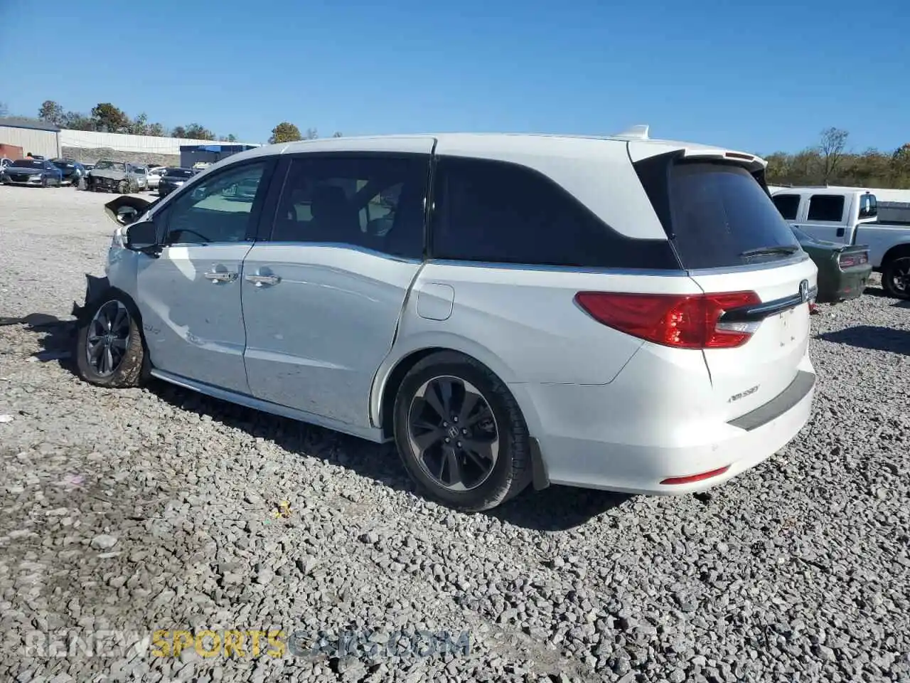 2 Photograph of a damaged car 5FNRL6H98PB004944 HONDA ODYSSEY 2023