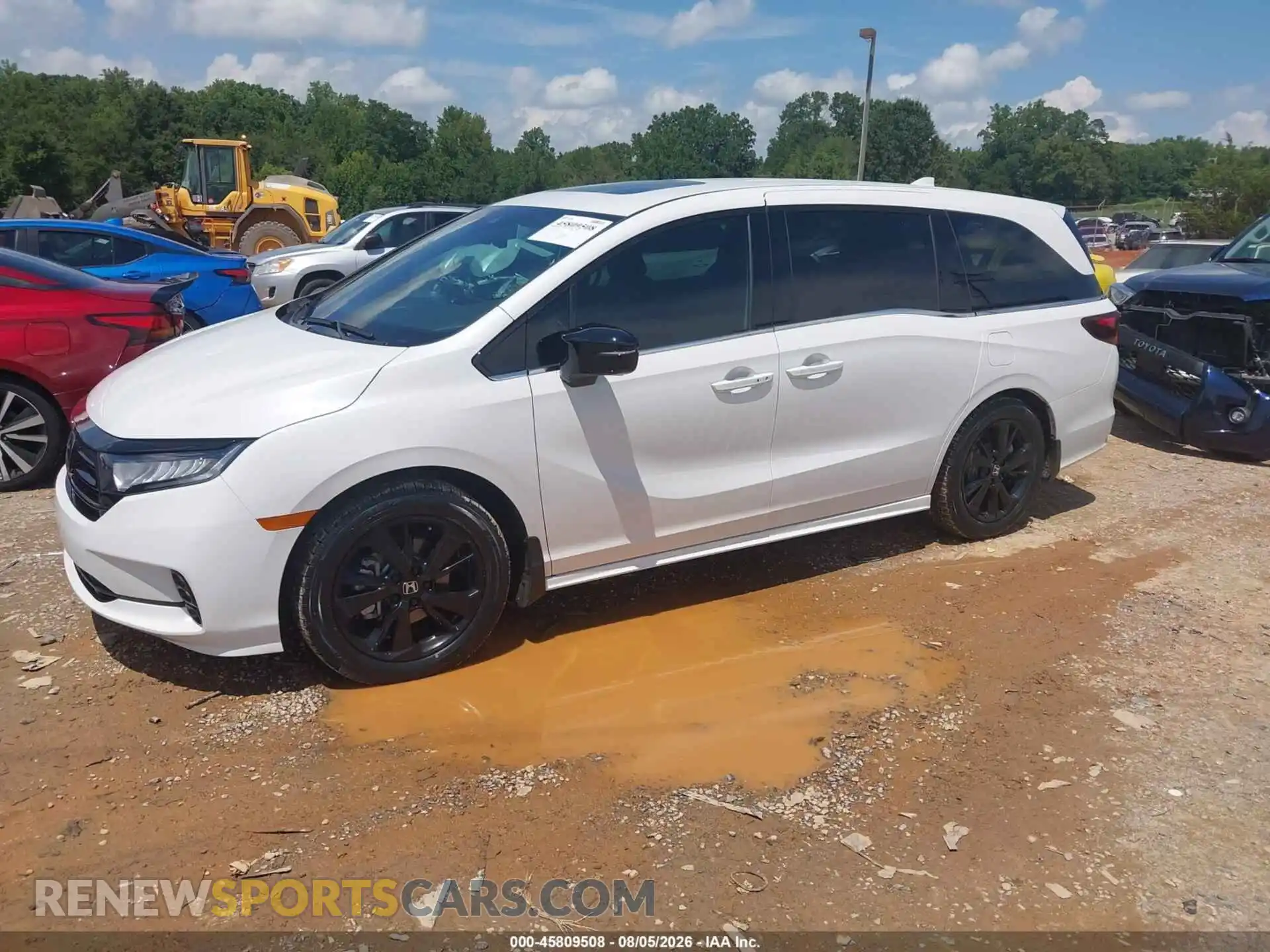 2 Фотография поврежденного автомобиля 5FNRL6H98PB047194 HONDA ODYSSEY 2023