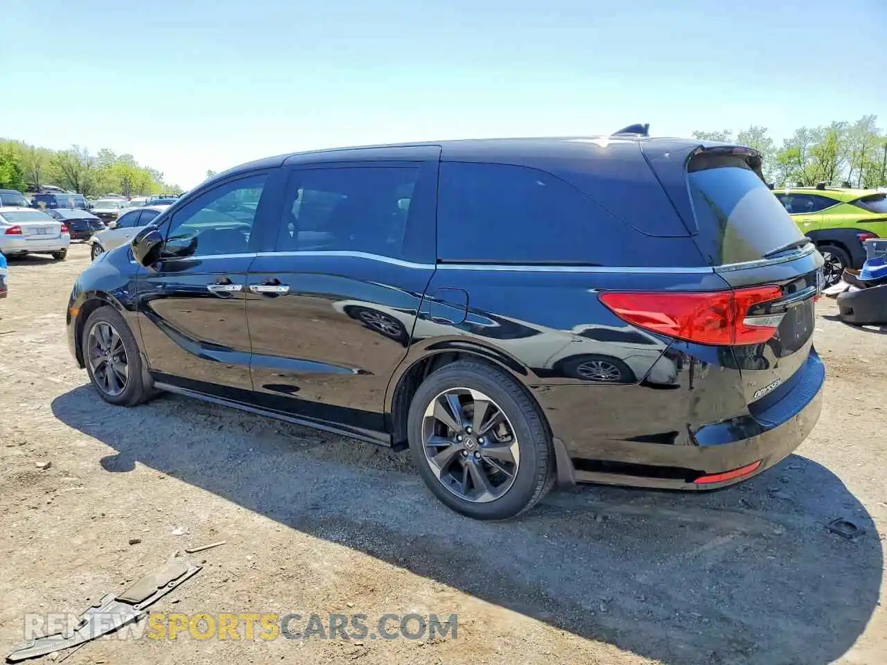 2 Photograph of a damaged car 5FNRL6H98PB062455 HONDA ODYSSEY 2023