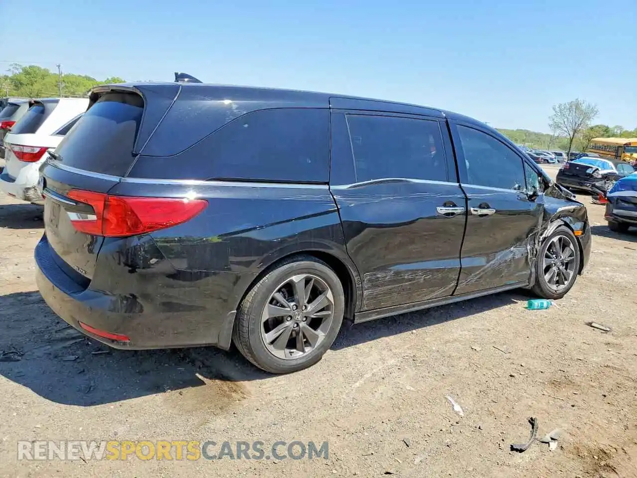 3 Photograph of a damaged car 5FNRL6H98PB062455 HONDA ODYSSEY 2023