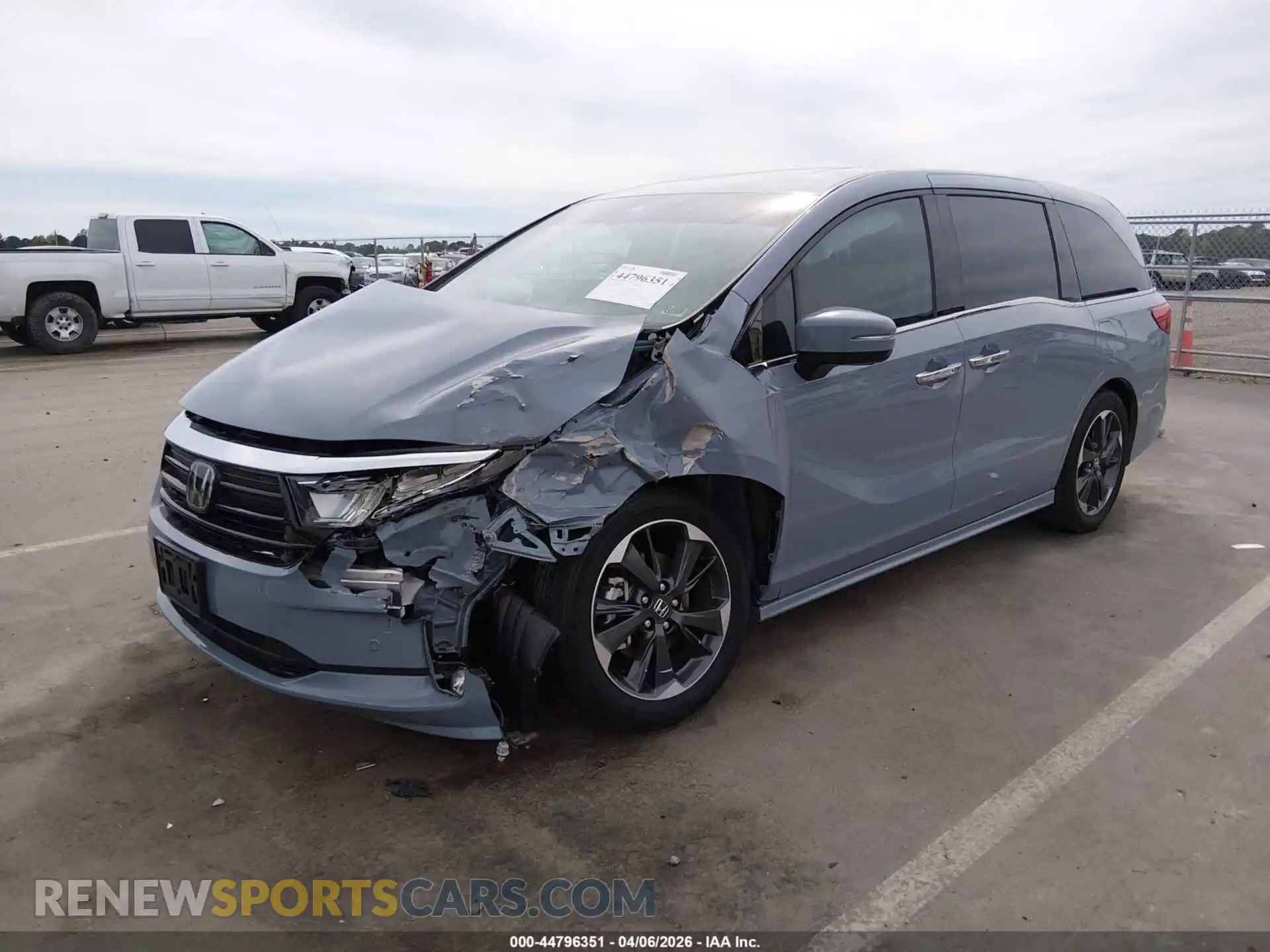 2 Photograph of a damaged car 5FNRL6H98PB073665 HONDA ODYSSEY 2023