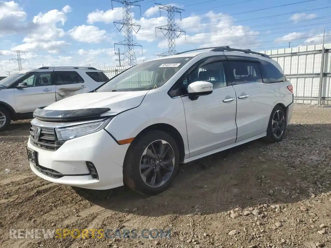 1 Фотография поврежденного автомобиля 5FNRL6H9XPB007229 HONDA ODYSSEY 2023