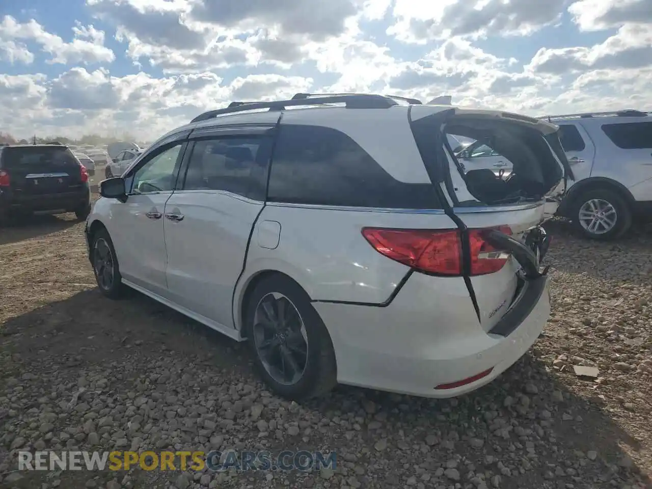 2 Фотография поврежденного автомобиля 5FNRL6H9XPB007229 HONDA ODYSSEY 2023