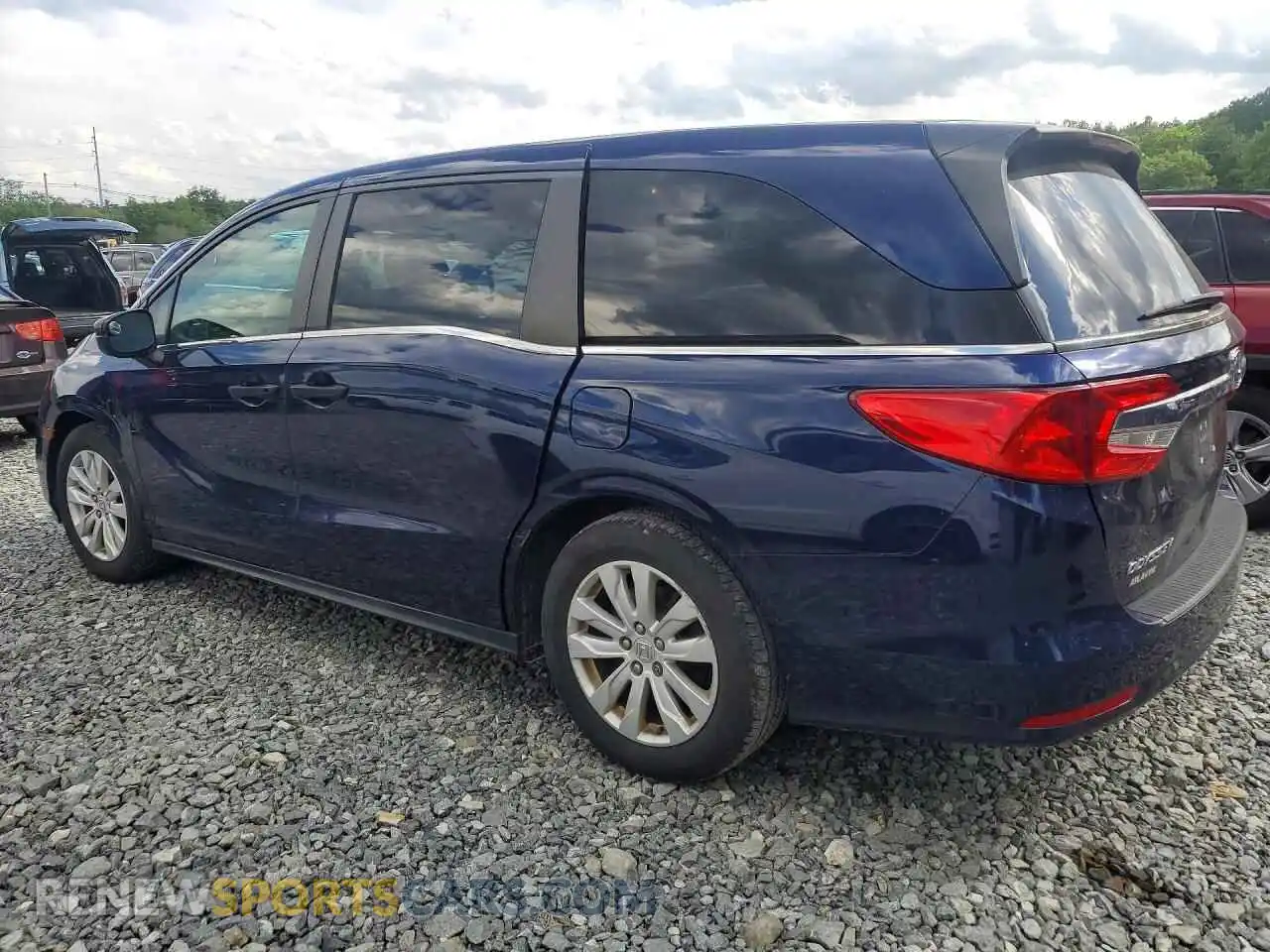 2 Photograph of a damaged car 5FNRL6H23JB022262 HONDA ODYSSEY 2024