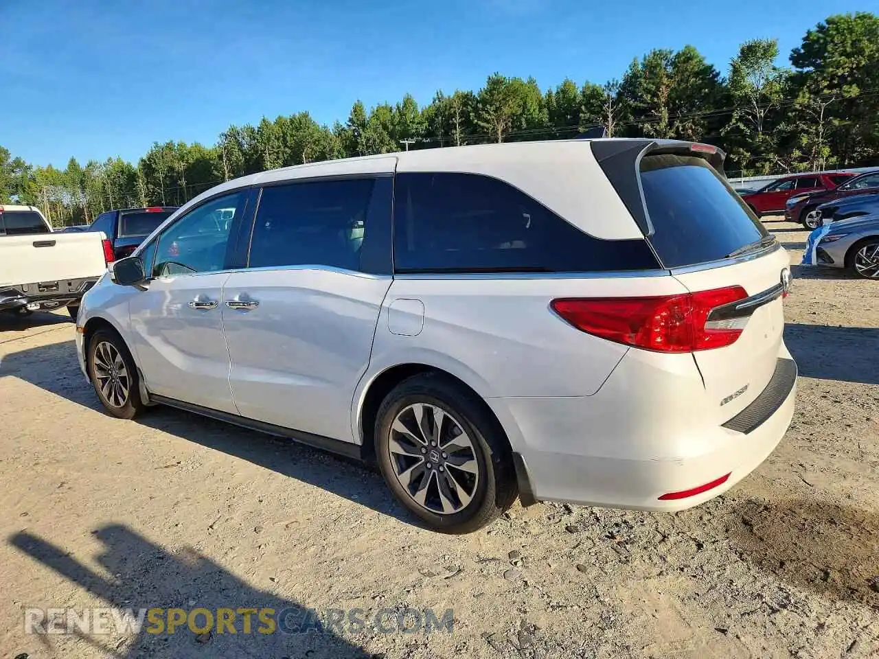 2 Фотография поврежденного автомобиля 5FNRL6H61RB053489 HONDA ODYSSEY 2024