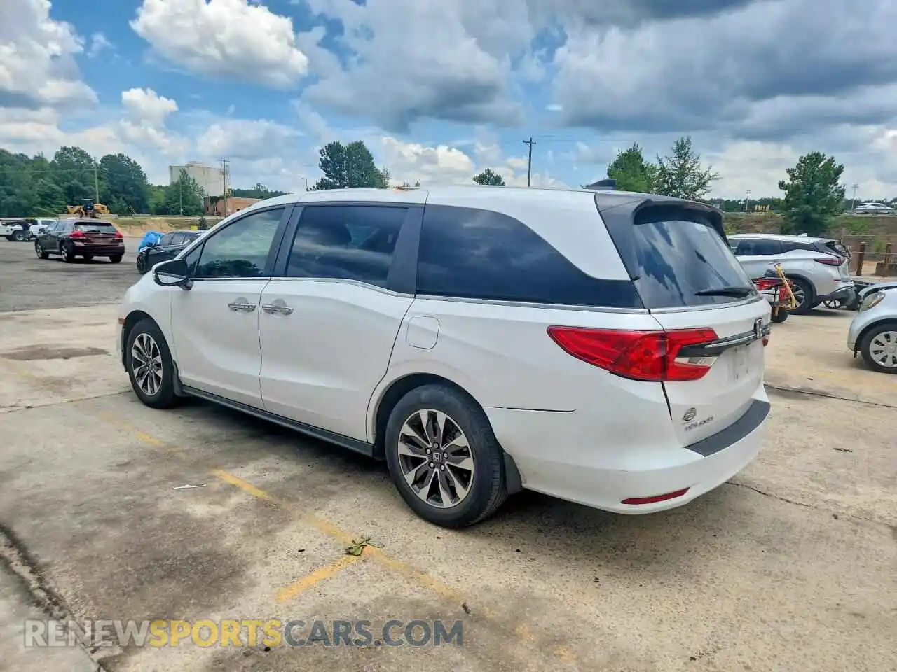 2 Фотография поврежденного автомобиля 5FNRL6H62RB010893 HONDA ODYSSEY 2024