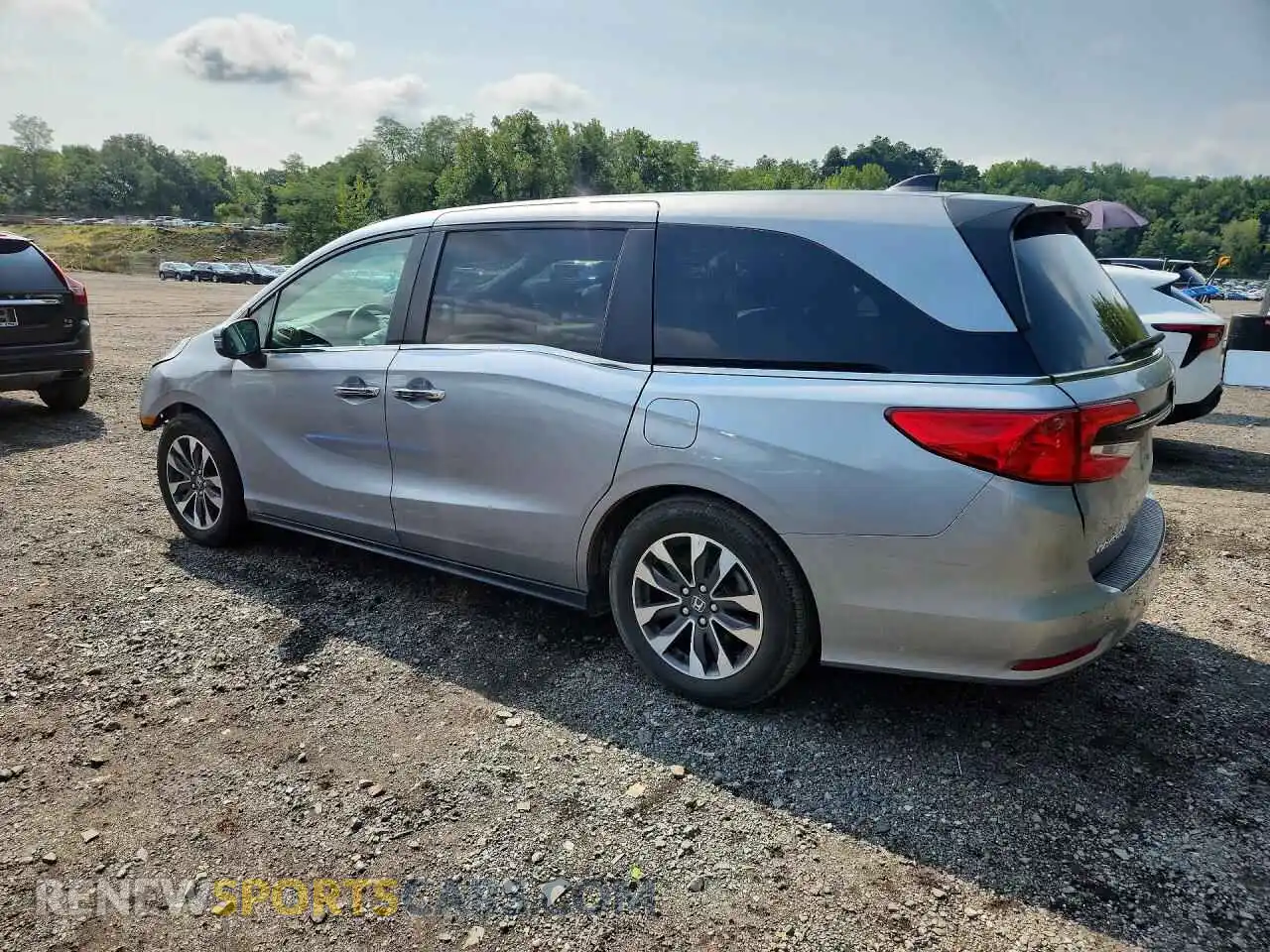 2 Фотография поврежденного автомобиля 5FNRL6H62RB054778 HONDA ODYSSEY 2024