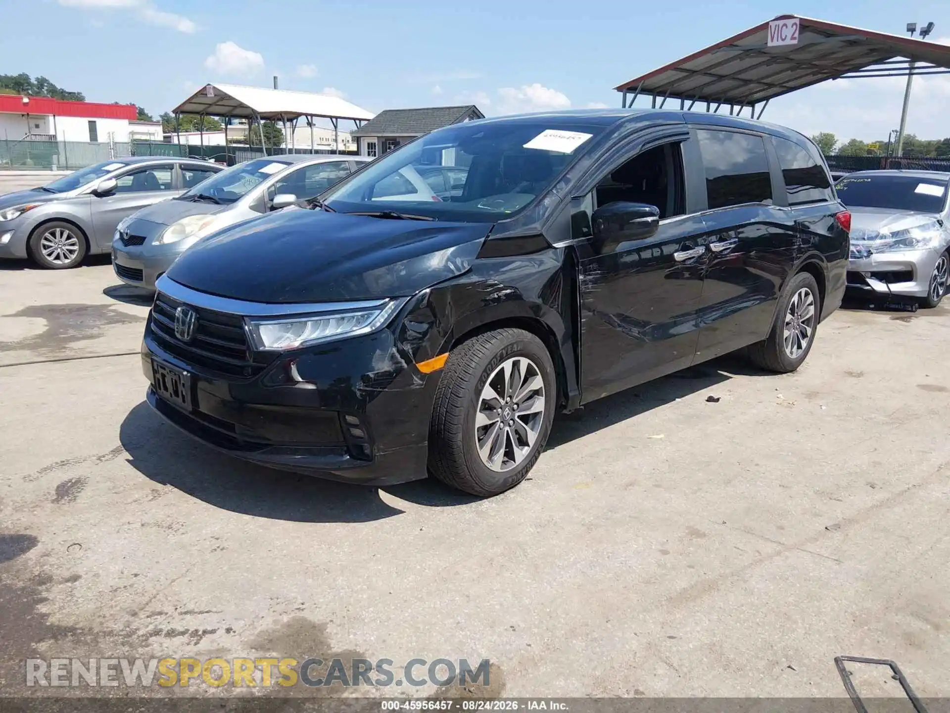 2 Photograph of a damaged car 5FNRL6H62RB060158 HONDA ODYSSEY 2024