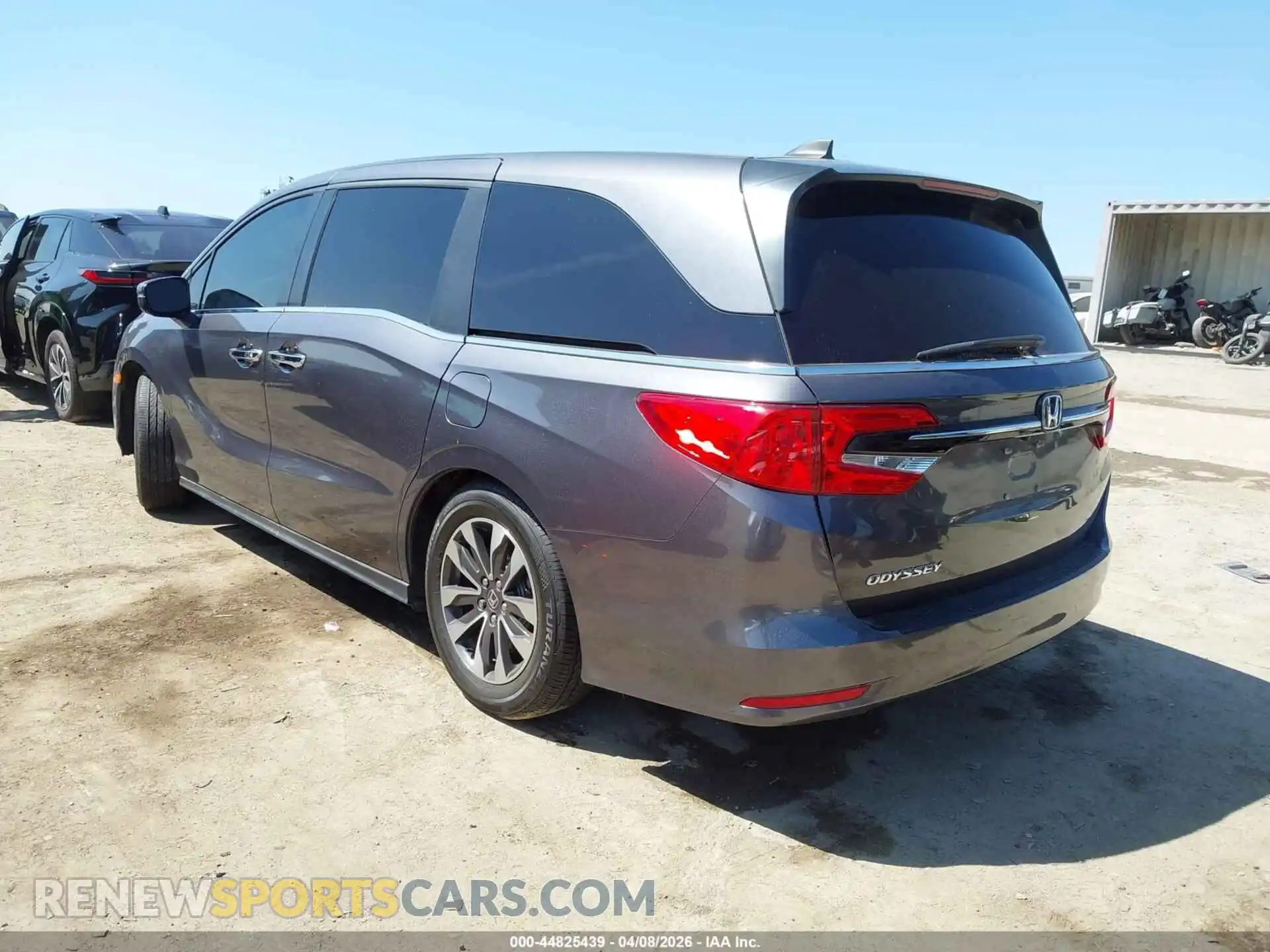 3 Фотография поврежденного автомобиля 5FNRL6H62RBO49340 HONDA ODYSSEY 2024