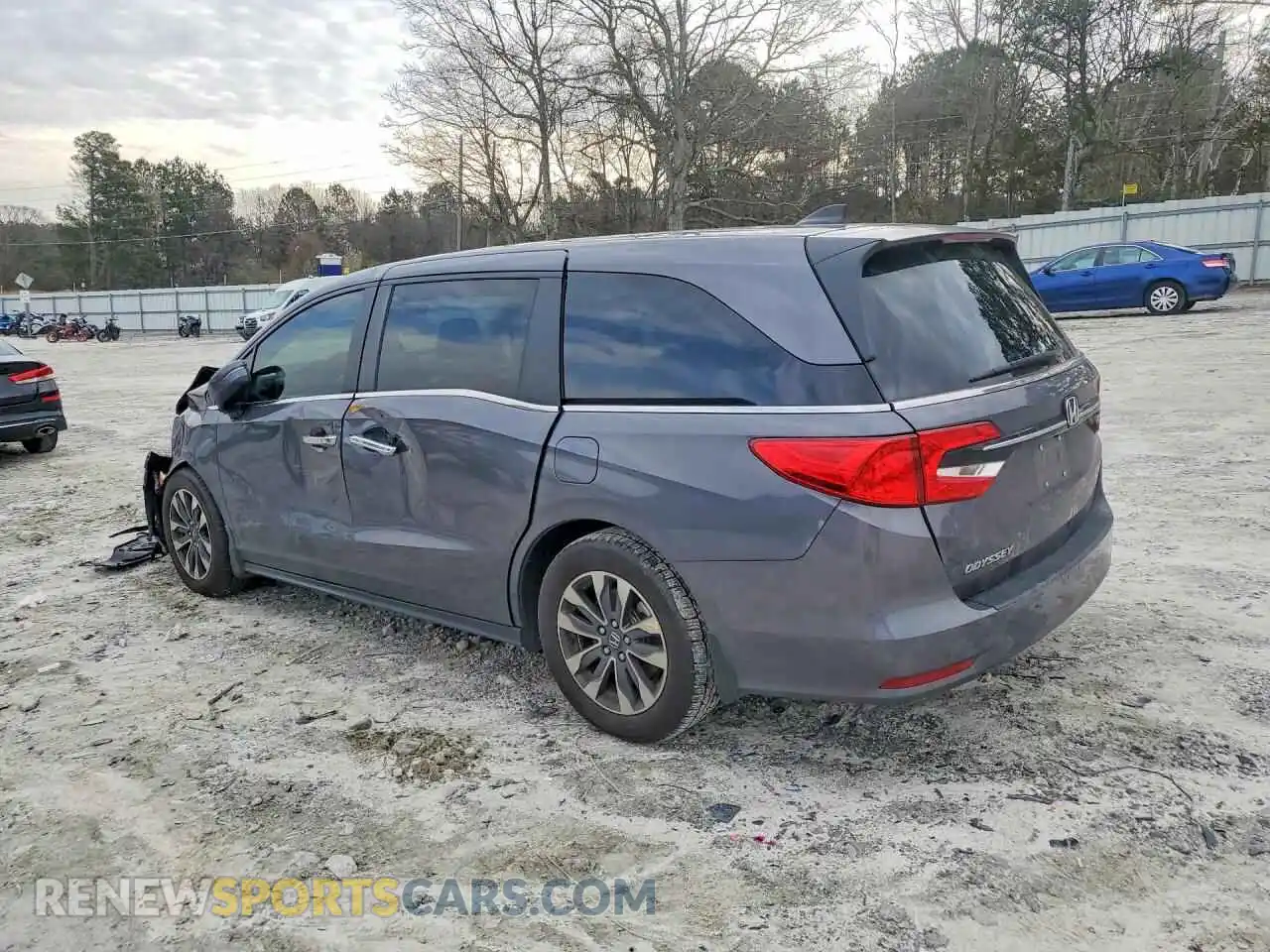 2 Photograph of a damaged car 5FNRL6H63RB006996 HONDA ODYSSEY 2024