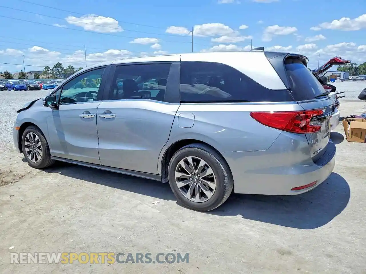 2 Фотография поврежденного автомобиля 5FNRL6H63RB020767 HONDA ODYSSEY 2024