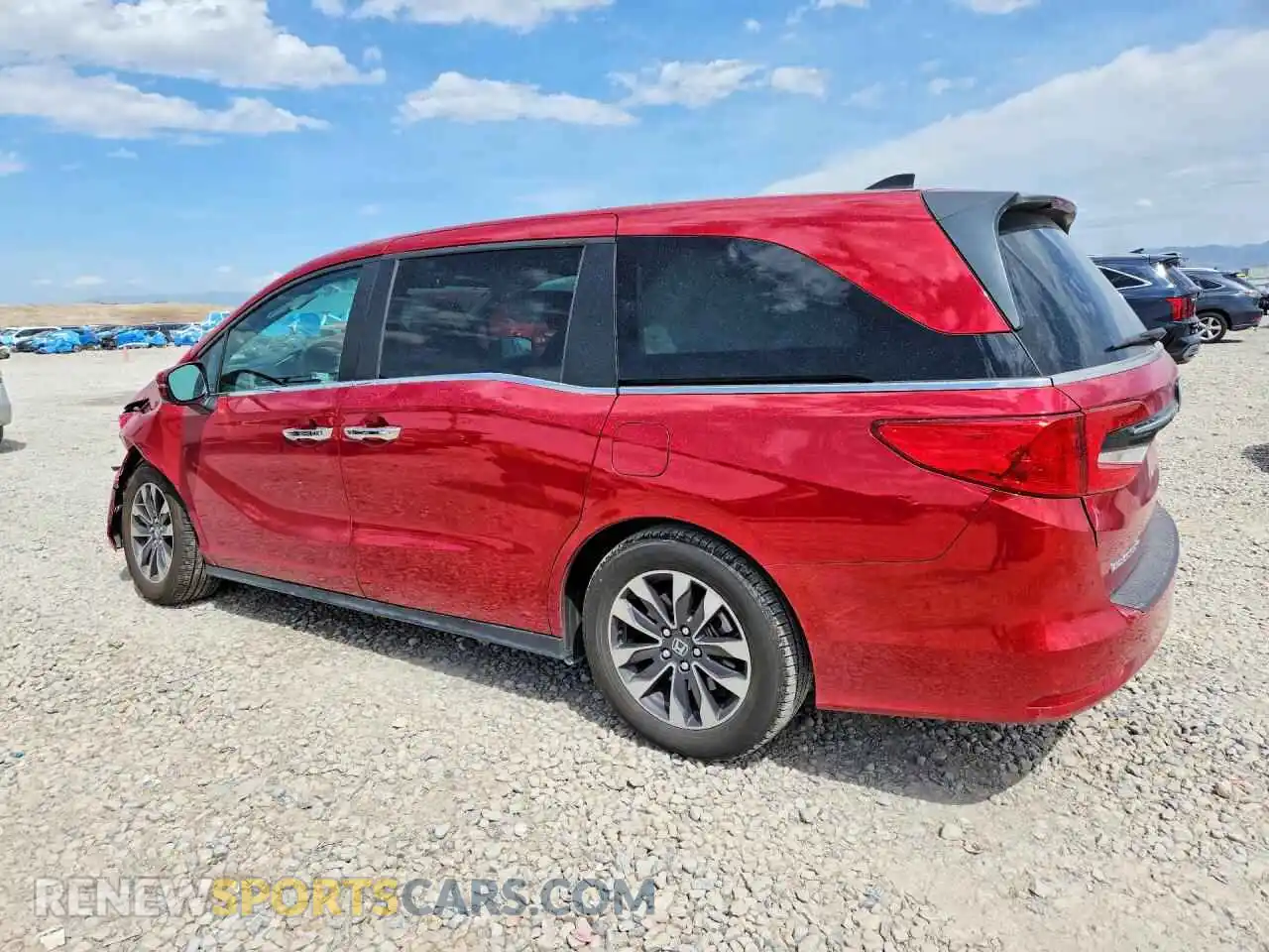 2 fotografías del automóvil dañado 5FNRL6H63RB034779 HONDA ODYSSEY 2024