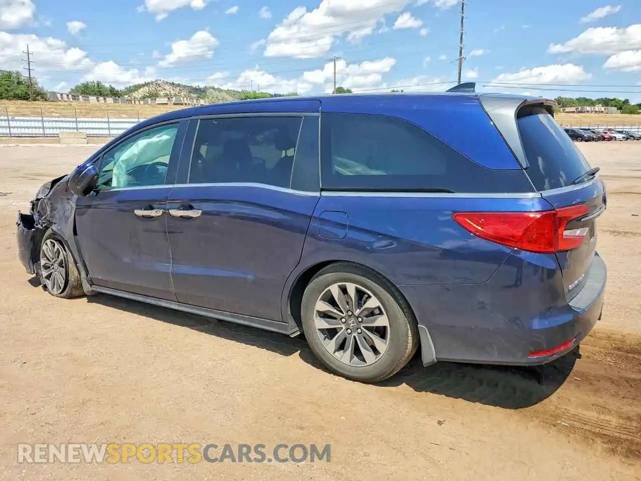 2 Photograph of a damaged car 5FNRL6H63RB065594 HONDA ODYSSEY 2024