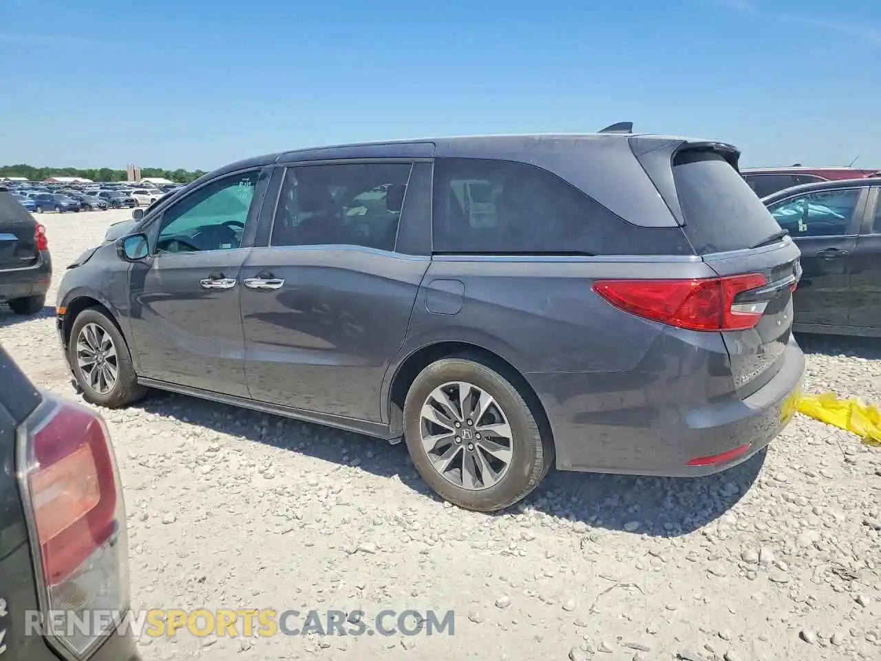 2 Photograph of a damaged car 5FNRL6H64RB025508 HONDA ODYSSEY 2024
