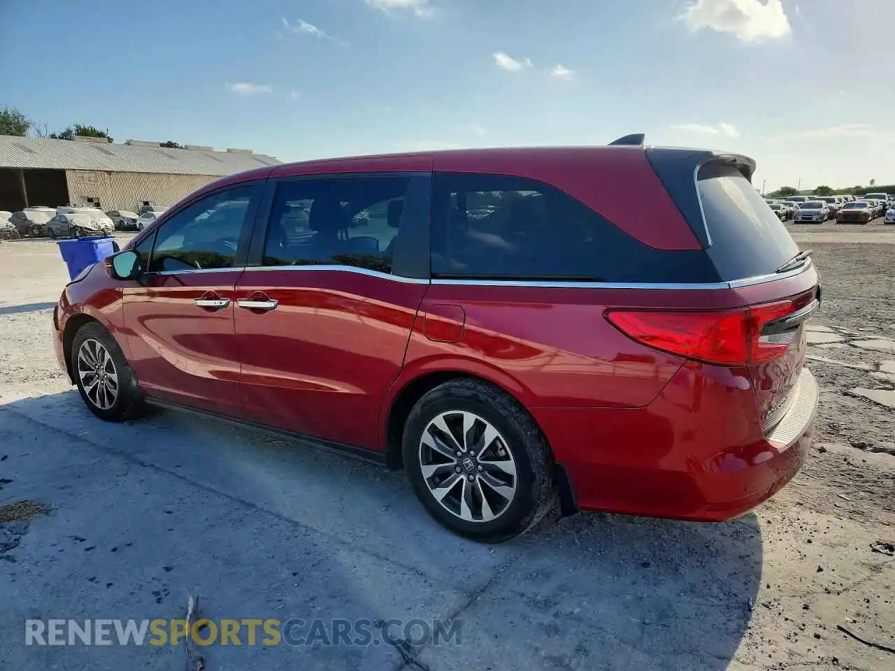 2 Photograph of a damaged car 5FNRL6H64RB028795 HONDA ODYSSEY 2024