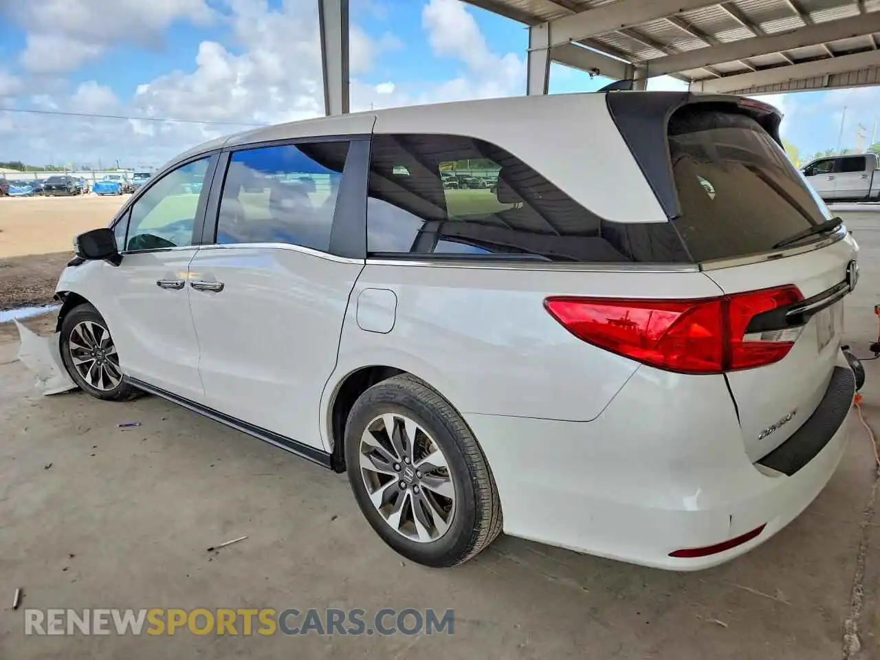 2 Photograph of a damaged car 5FNRL6H65RB015053 HONDA ODYSSEY 2024