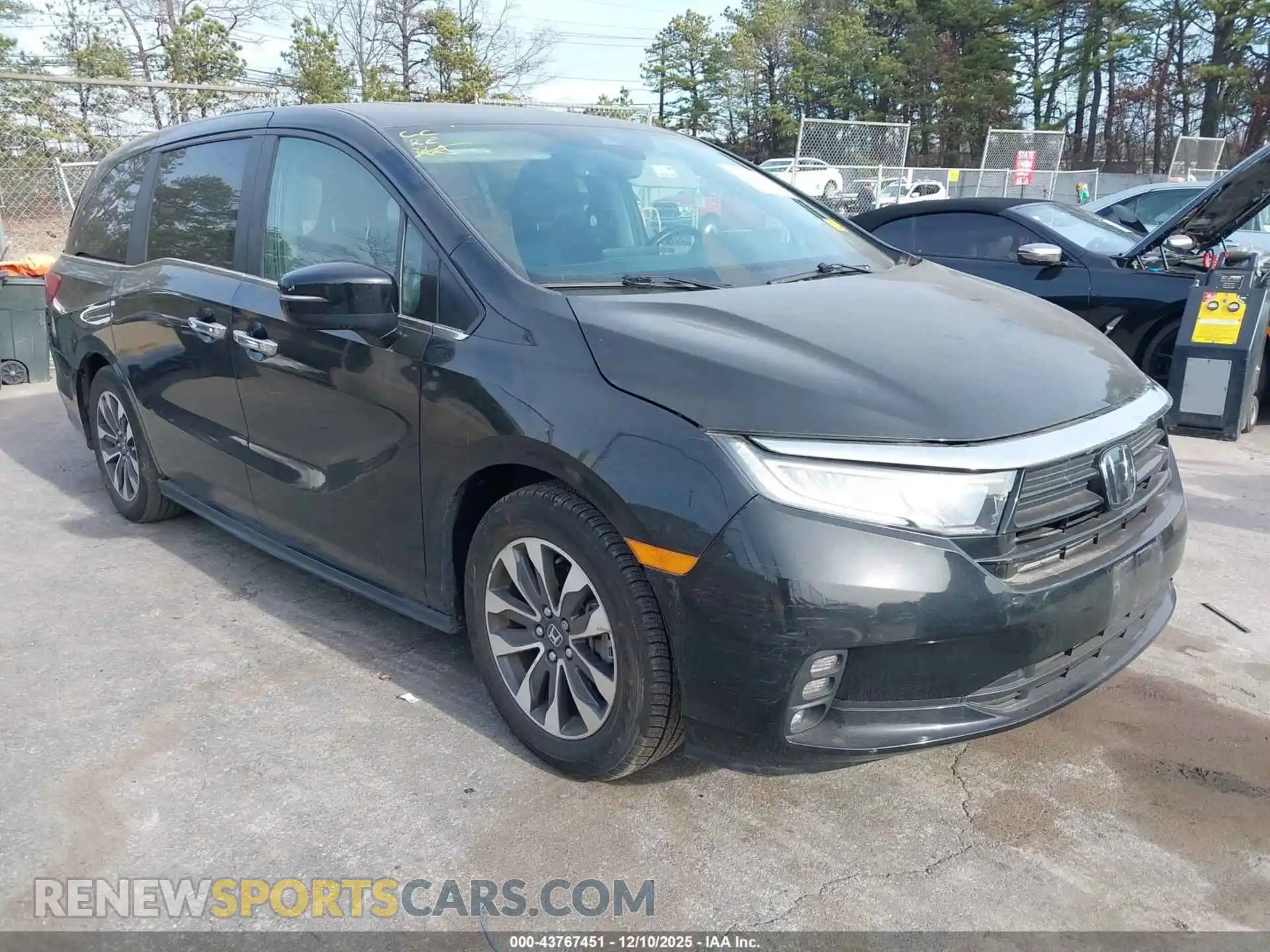 1 Photograph of a damaged car 5FNRL6H65RB018907 HONDA ODYSSEY 2024