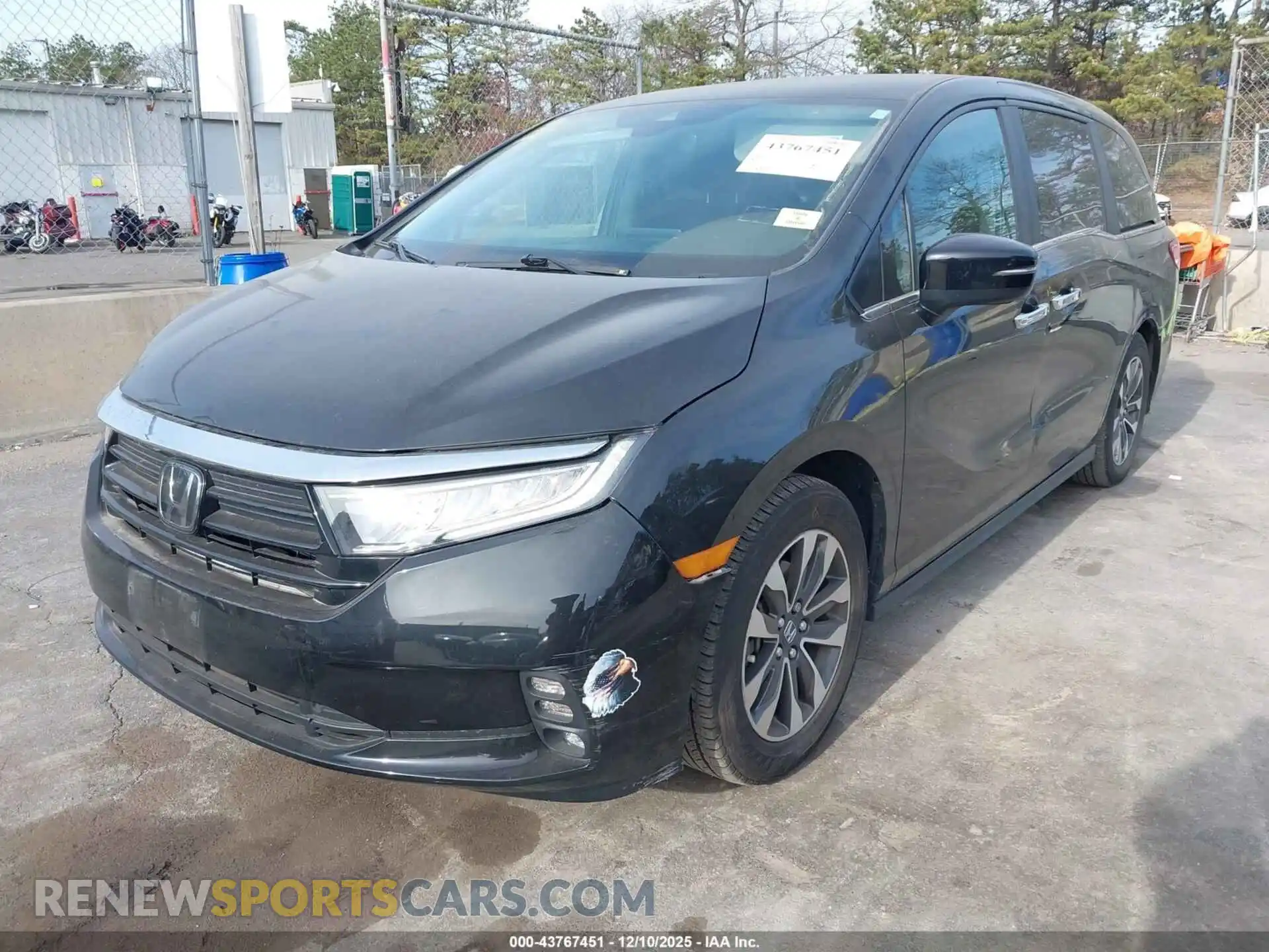 2 Photograph of a damaged car 5FNRL6H65RB018907 HONDA ODYSSEY 2024