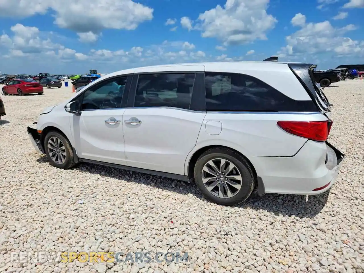 2 Photograph of a damaged car 5FNRL6H65RB018969 HONDA ODYSSEY 2024