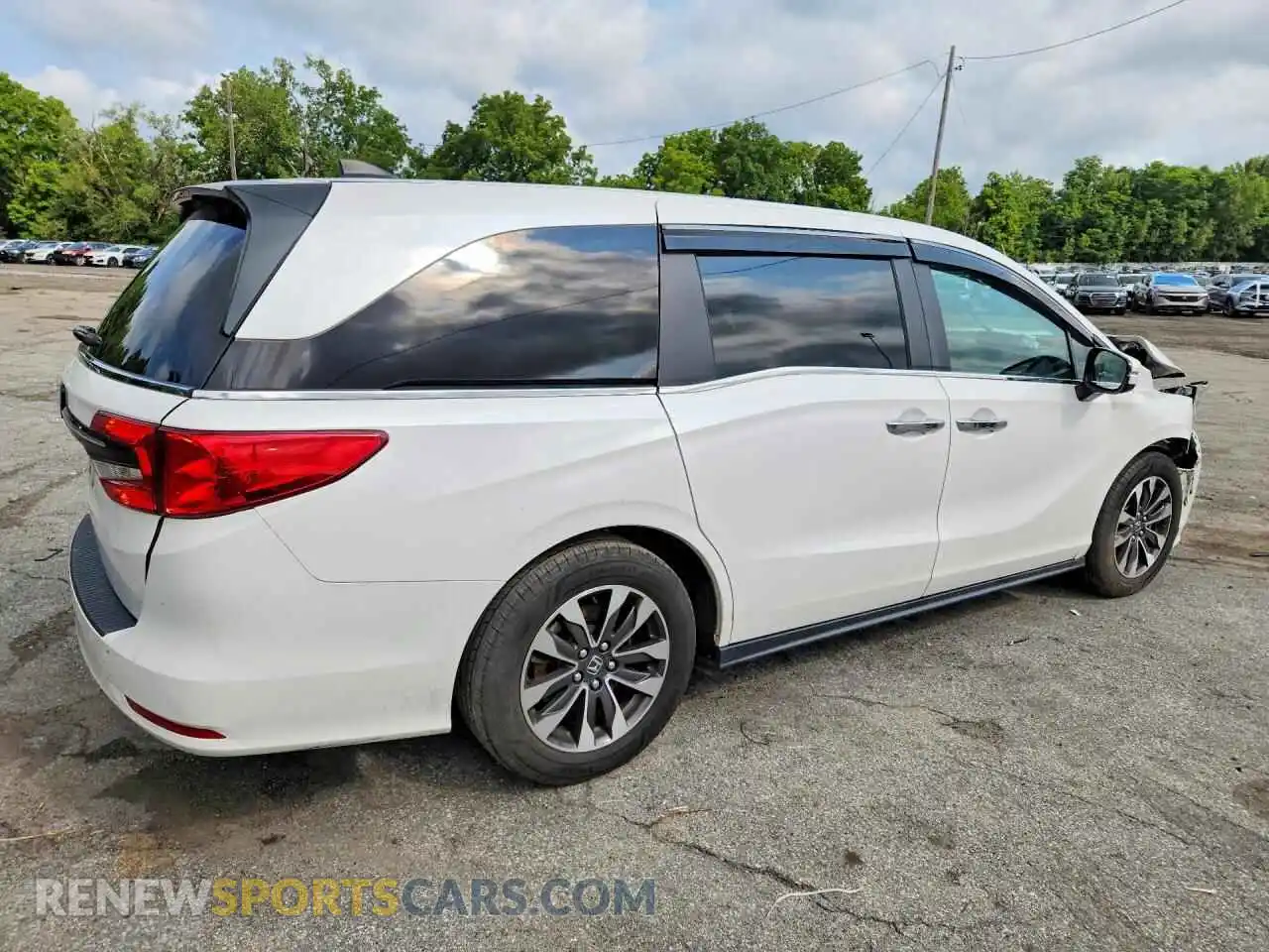 3 Photograph of a damaged car 5FNRL6H65RB033598 HONDA ODYSSEY 2024