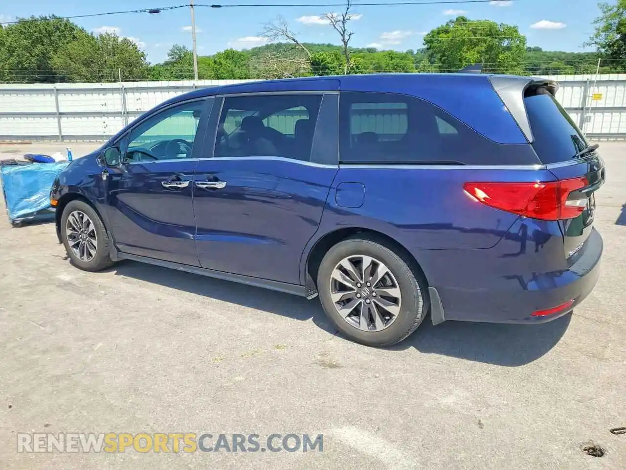 2 Photograph of a damaged car 5FNRL6H65RB036856 HONDA ODYSSEY 2024