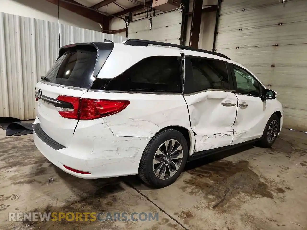 3 Фотография поврежденного автомобиля 5FNRL6H65RB038736 HONDA ODYSSEY 2024