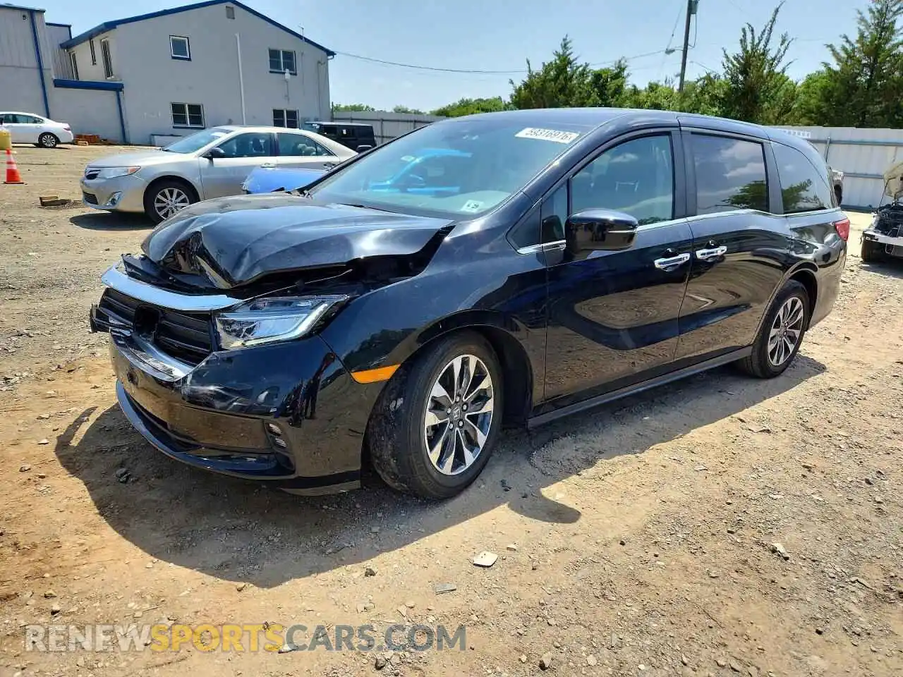 1 Фотография поврежденного автомобиля 5FNRL6H66RB048756 HONDA ODYSSEY 2024