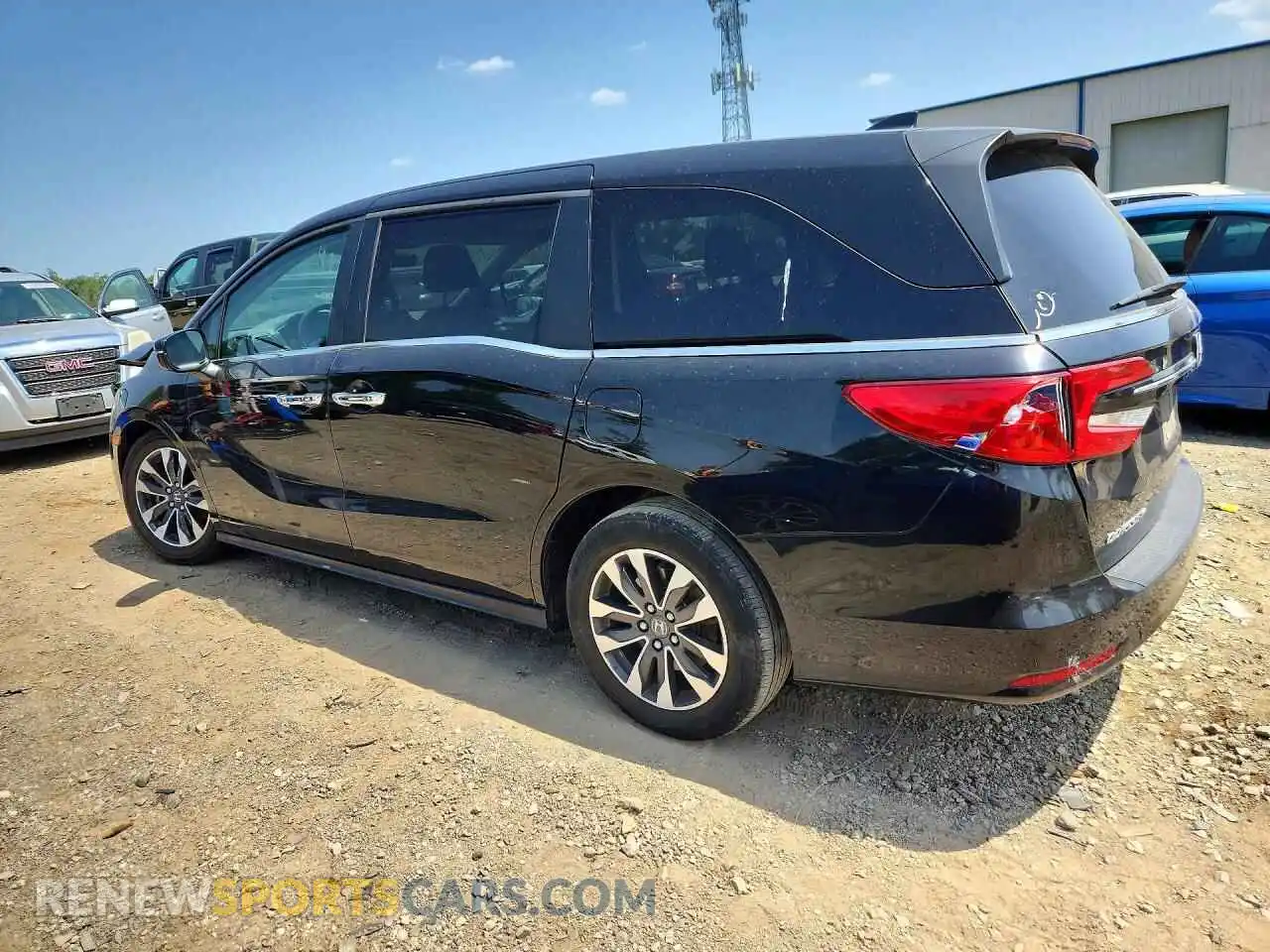 2 Фотография поврежденного автомобиля 5FNRL6H66RB048756 HONDA ODYSSEY 2024