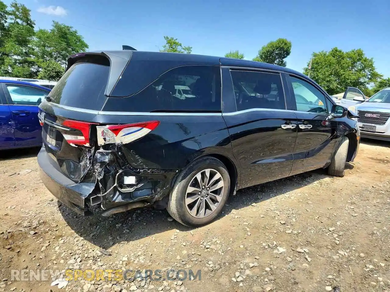 3 Фотография поврежденного автомобиля 5FNRL6H66RB048756 HONDA ODYSSEY 2024