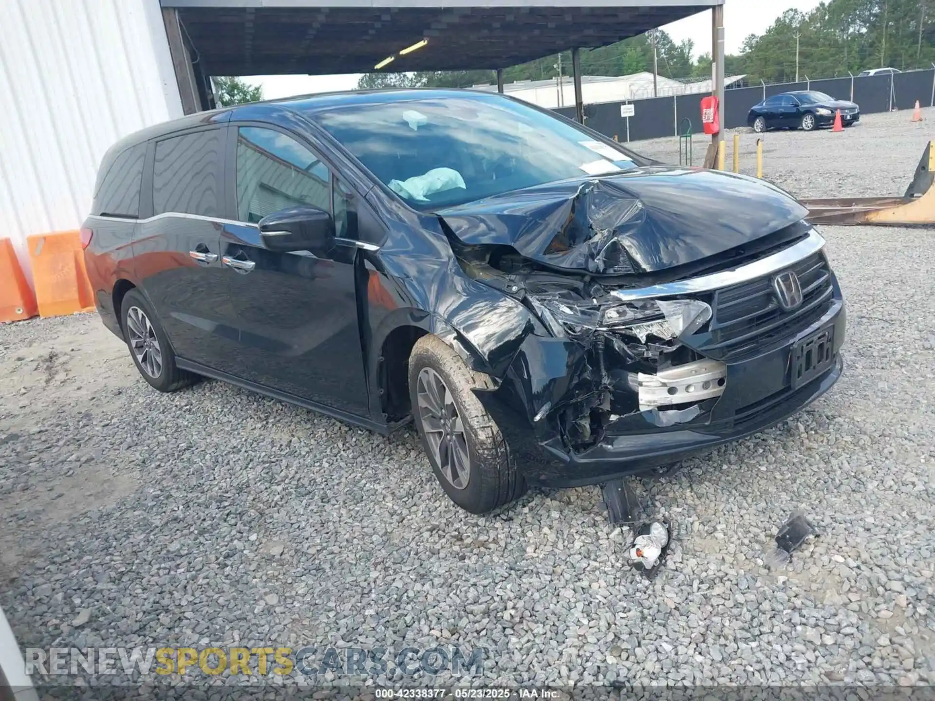 1 fotografías del automóvil dañado 5FNRL6H66RB052127 HONDA ODYSSEY 2024