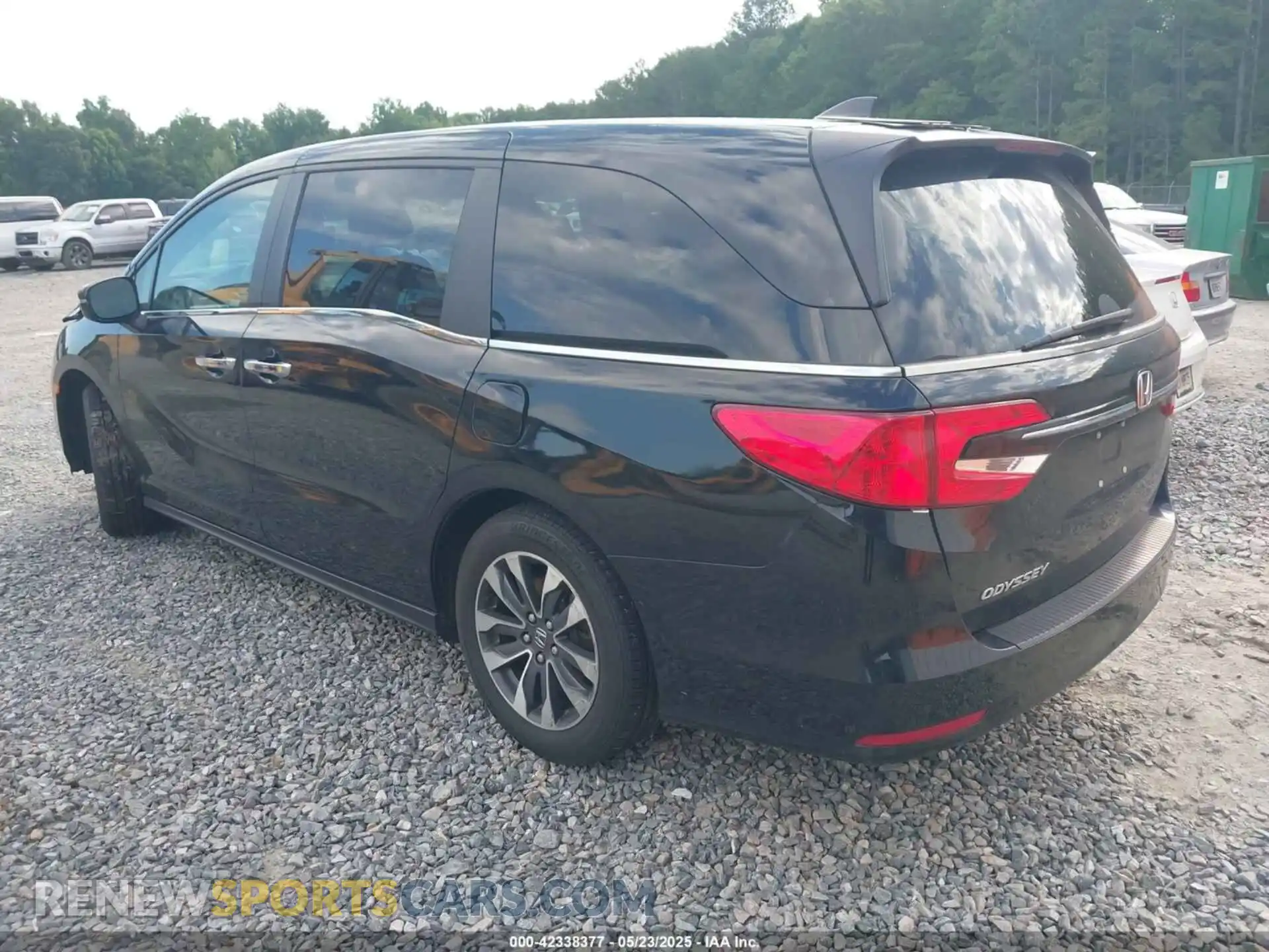 3 fotografías del automóvil dañado 5FNRL6H66RB052127 HONDA ODYSSEY 2024