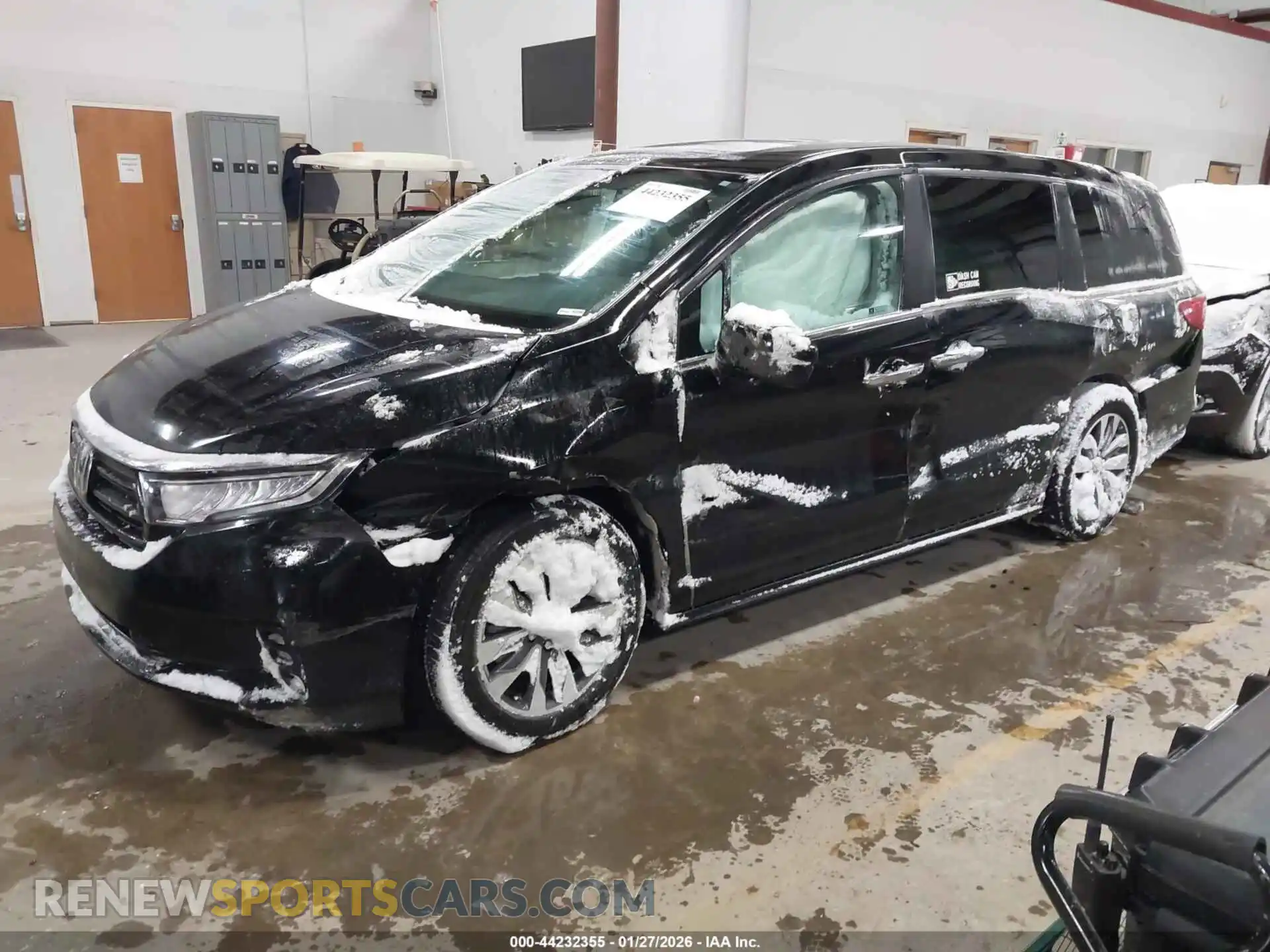 2 fotografías del automóvil dañado 5FNRL6H66RB063760 HONDA ODYSSEY 2024