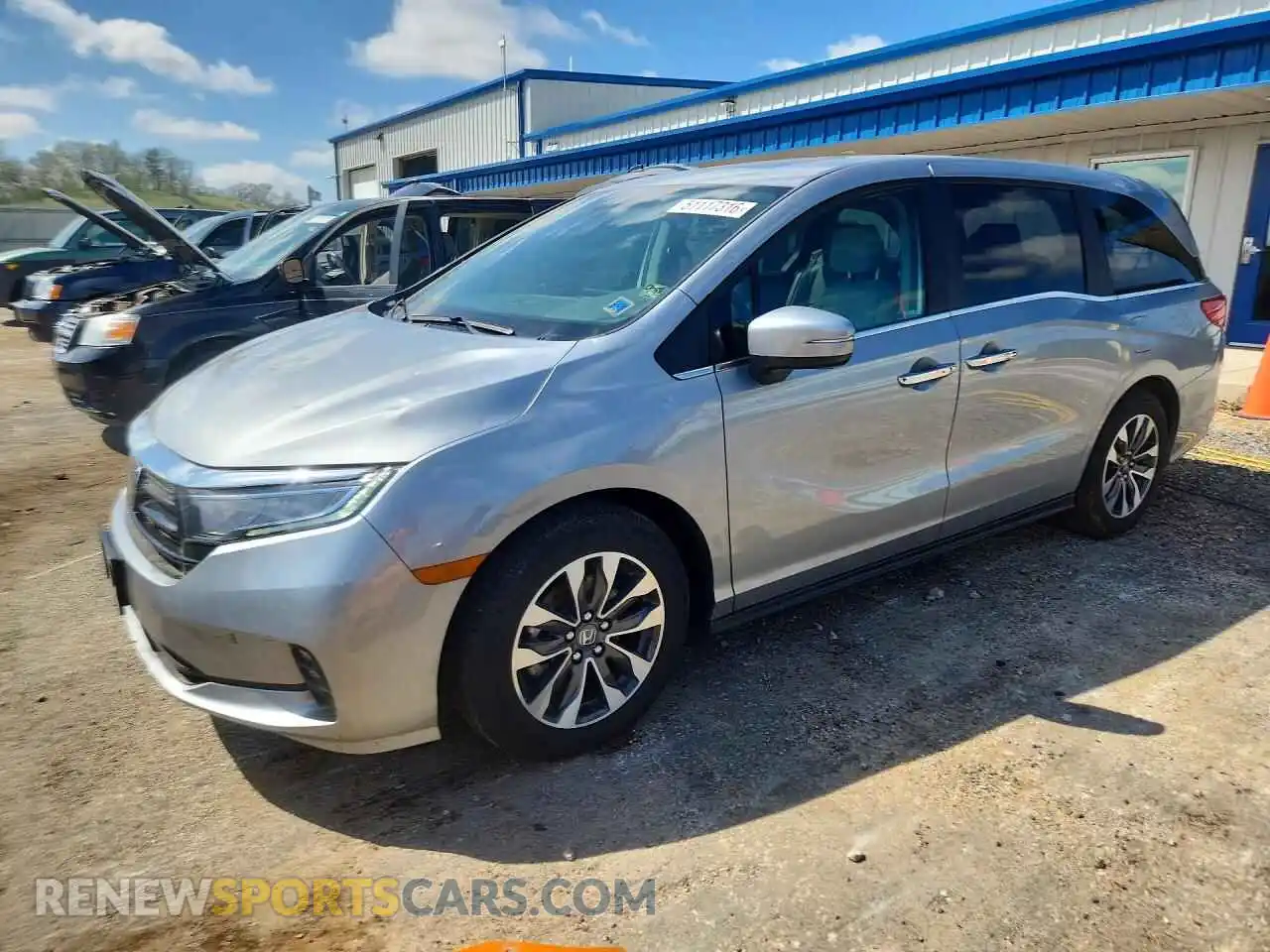1 Photograph of a damaged car 5FNRL6H66RB065508 HONDA ODYSSEY 2024