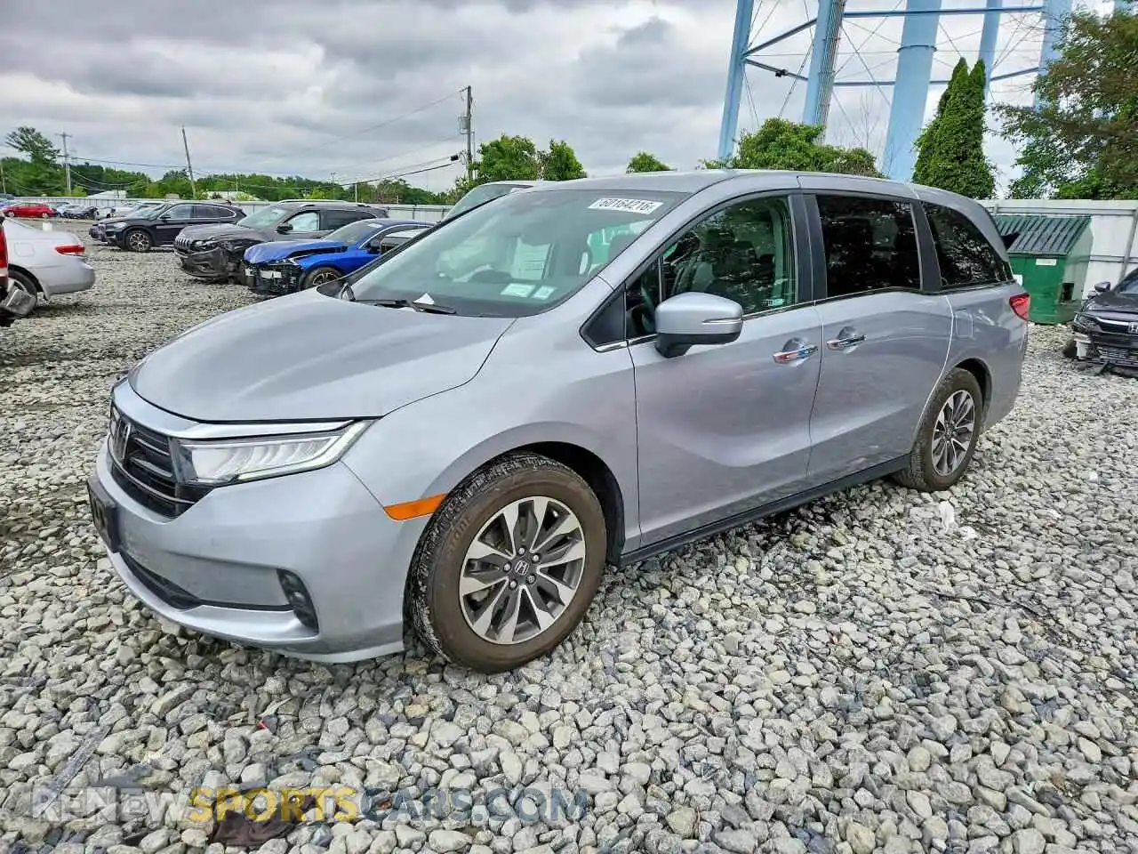 1 Фотография поврежденного автомобиля 5FNRL6H67RB002076 HONDA ODYSSEY 2024
