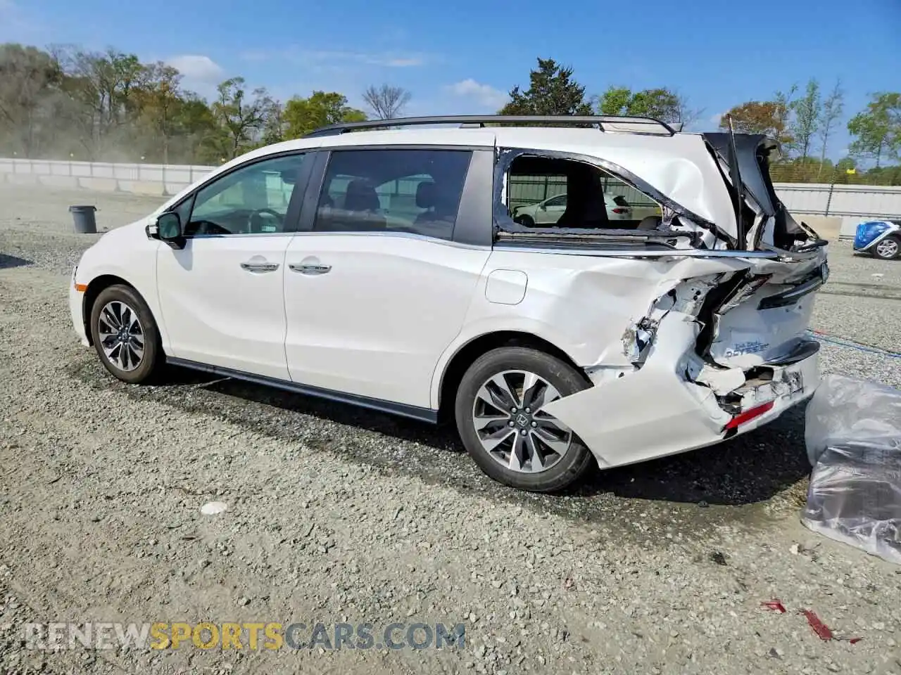 2 Photograph of a damaged car 5FNRL6H67RB039886 HONDA ODYSSEY 2024