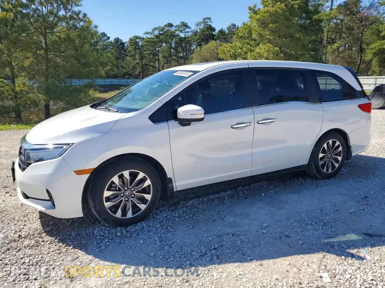 1 Photograph of a damaged car 5FNRL6H67RB043548 HONDA ODYSSEY 2024