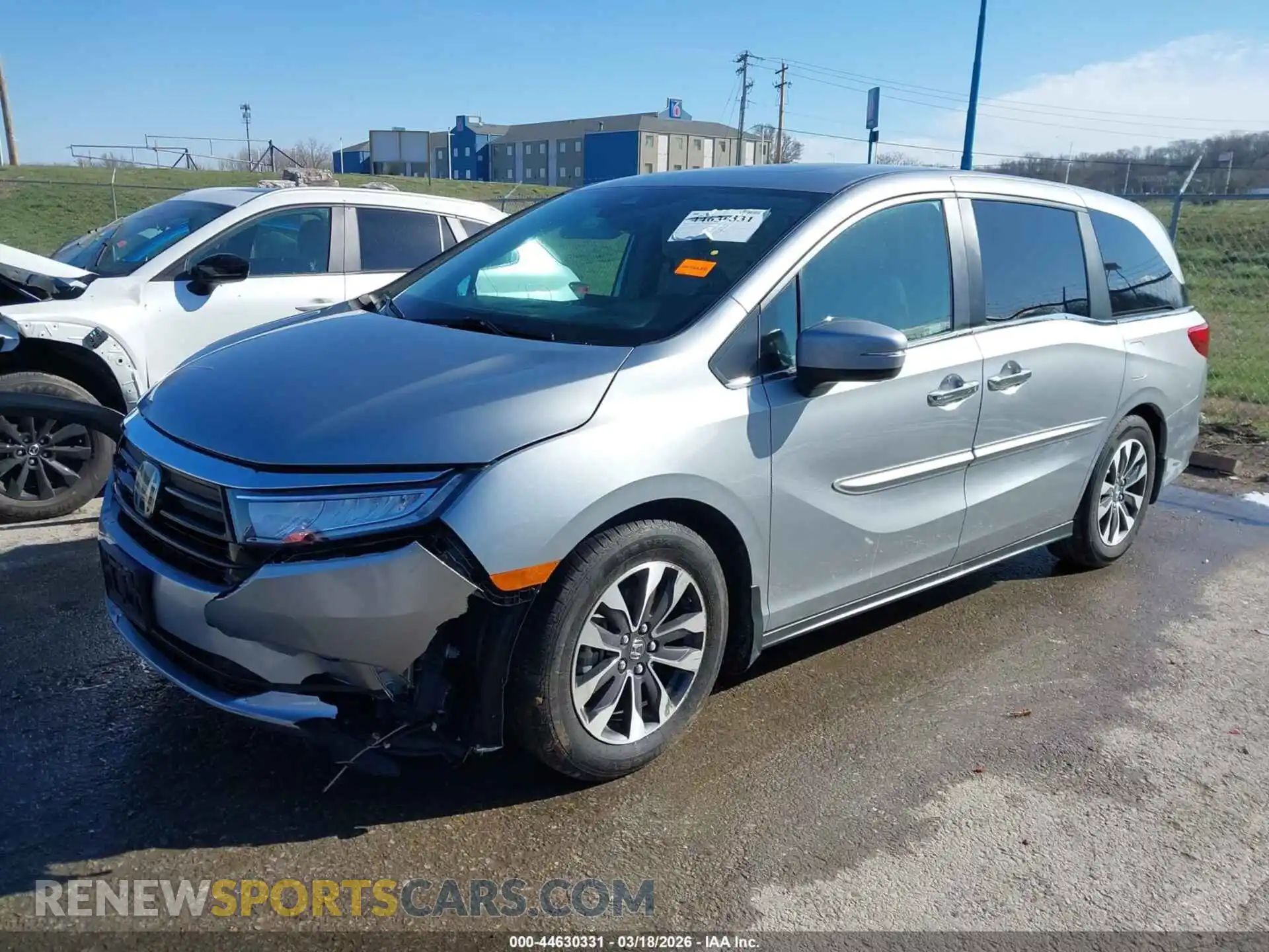 2 Photograph of a damaged car 5FNRL6H68RB016102 HONDA ODYSSEY 2024